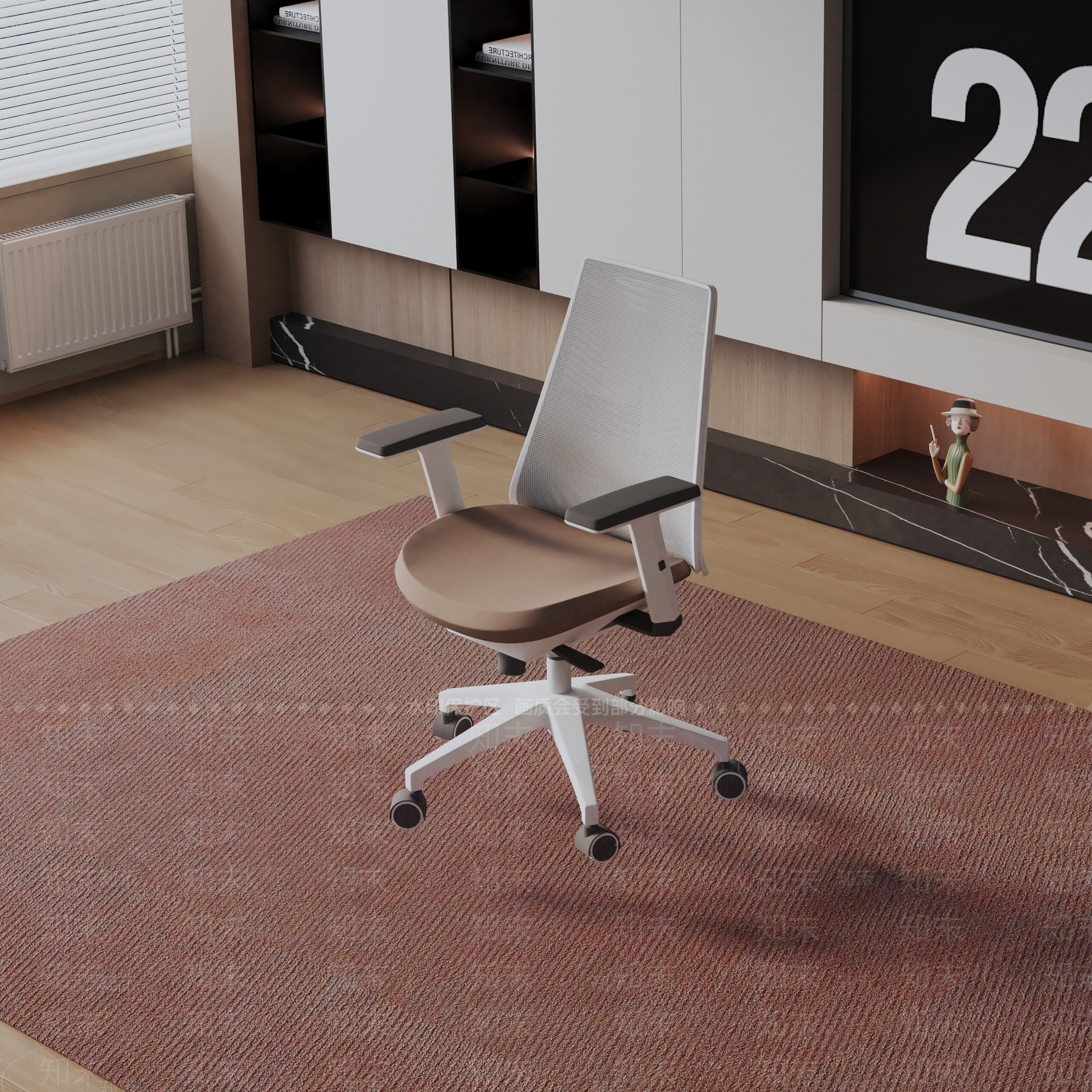 现代办公椅3D模型下载【ID:1192024331】