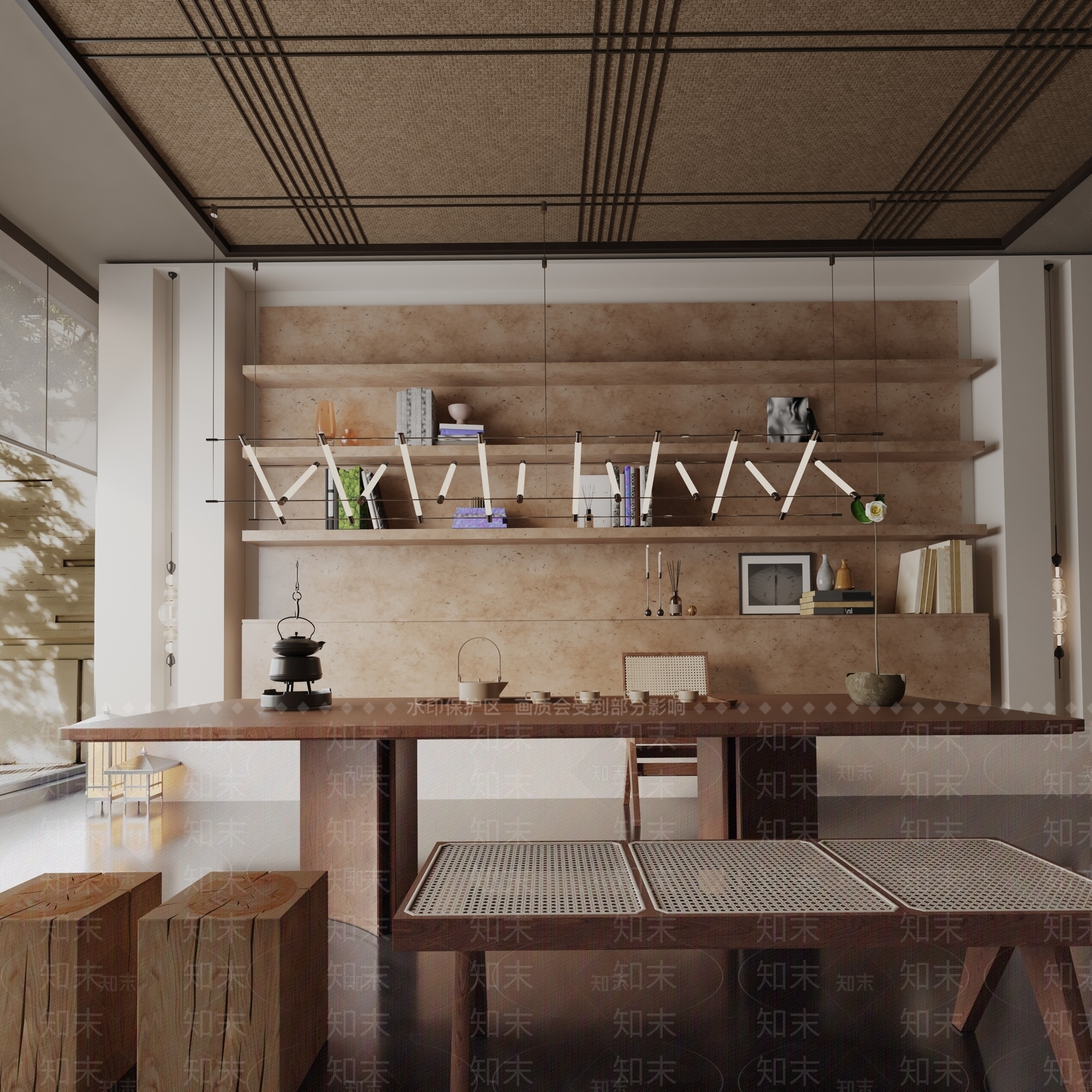 现代餐桌3D模型下载【ID:1192024633】