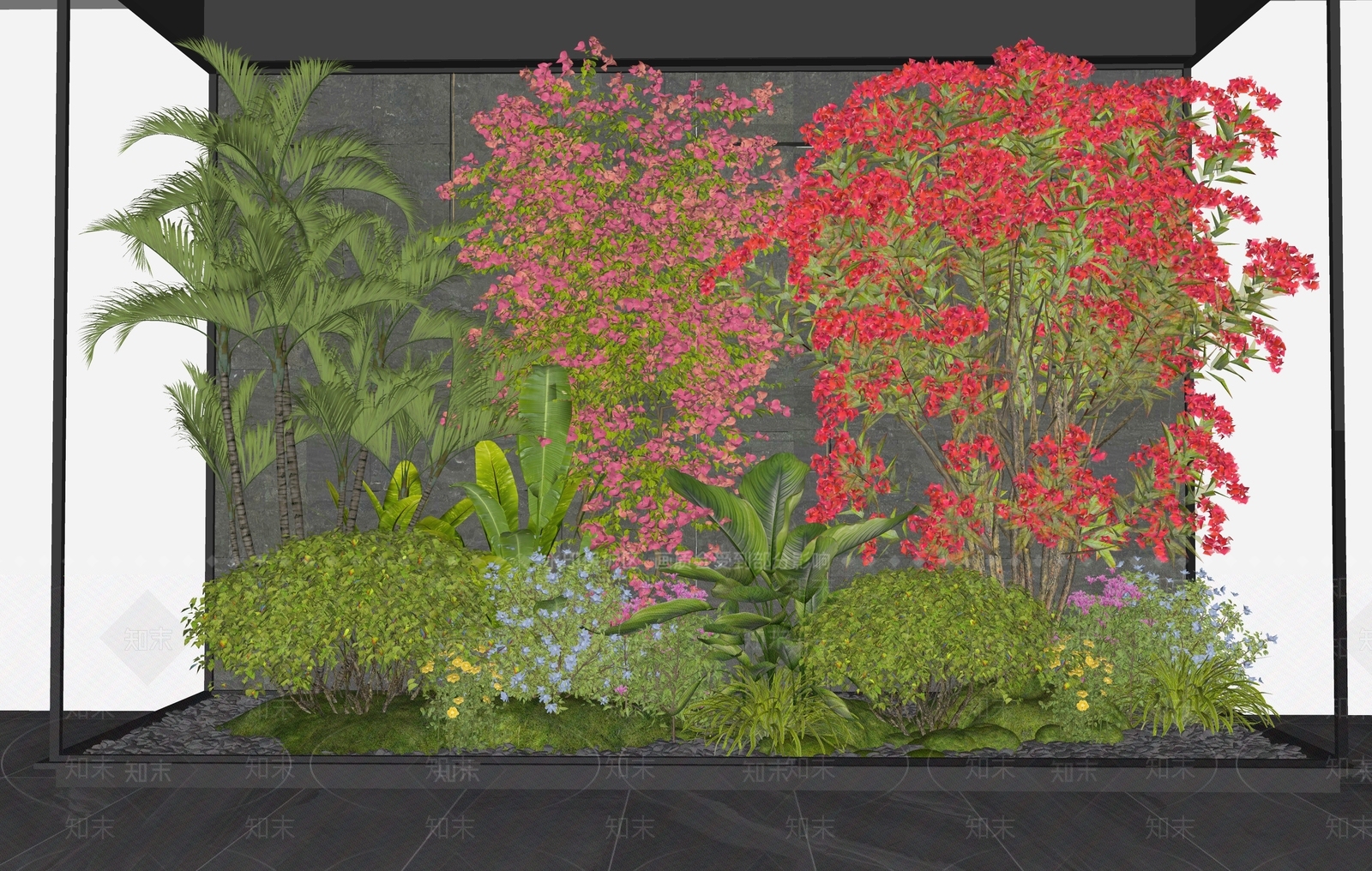 灌木SU模型下载【ID:1192029406】