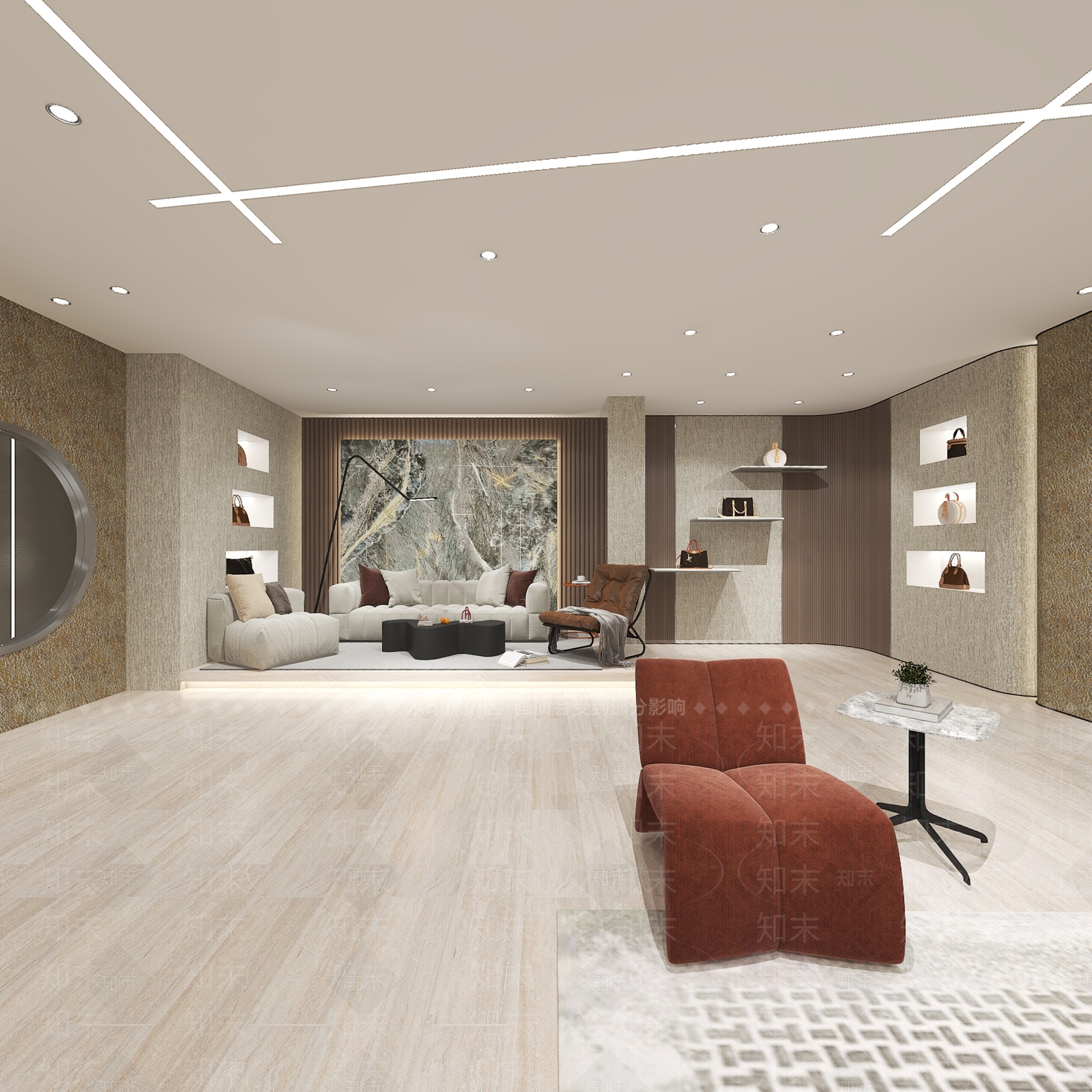 现代服装店3D模型下载【ID:1192030208】