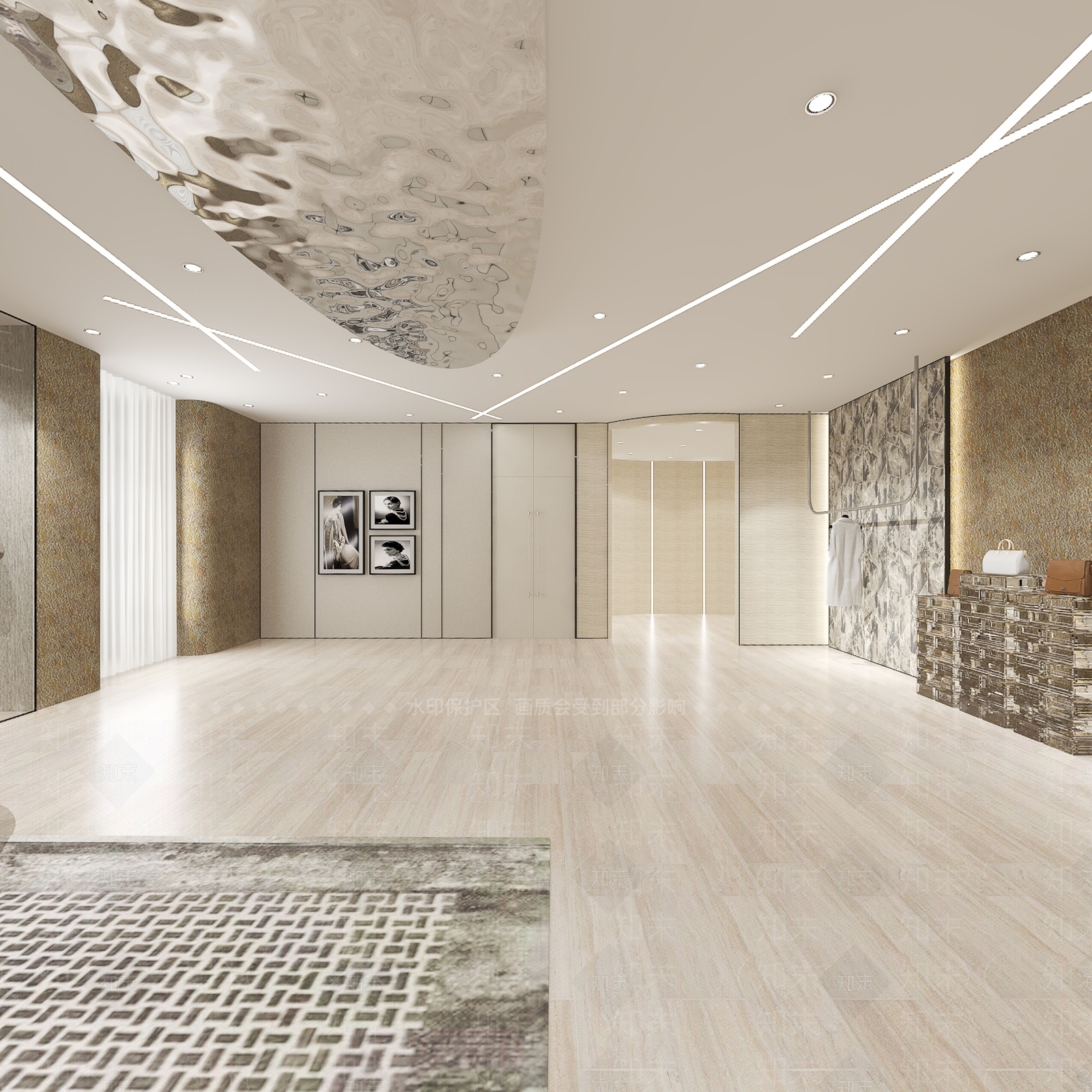 现代服装店3D模型下载【ID:1192030208】