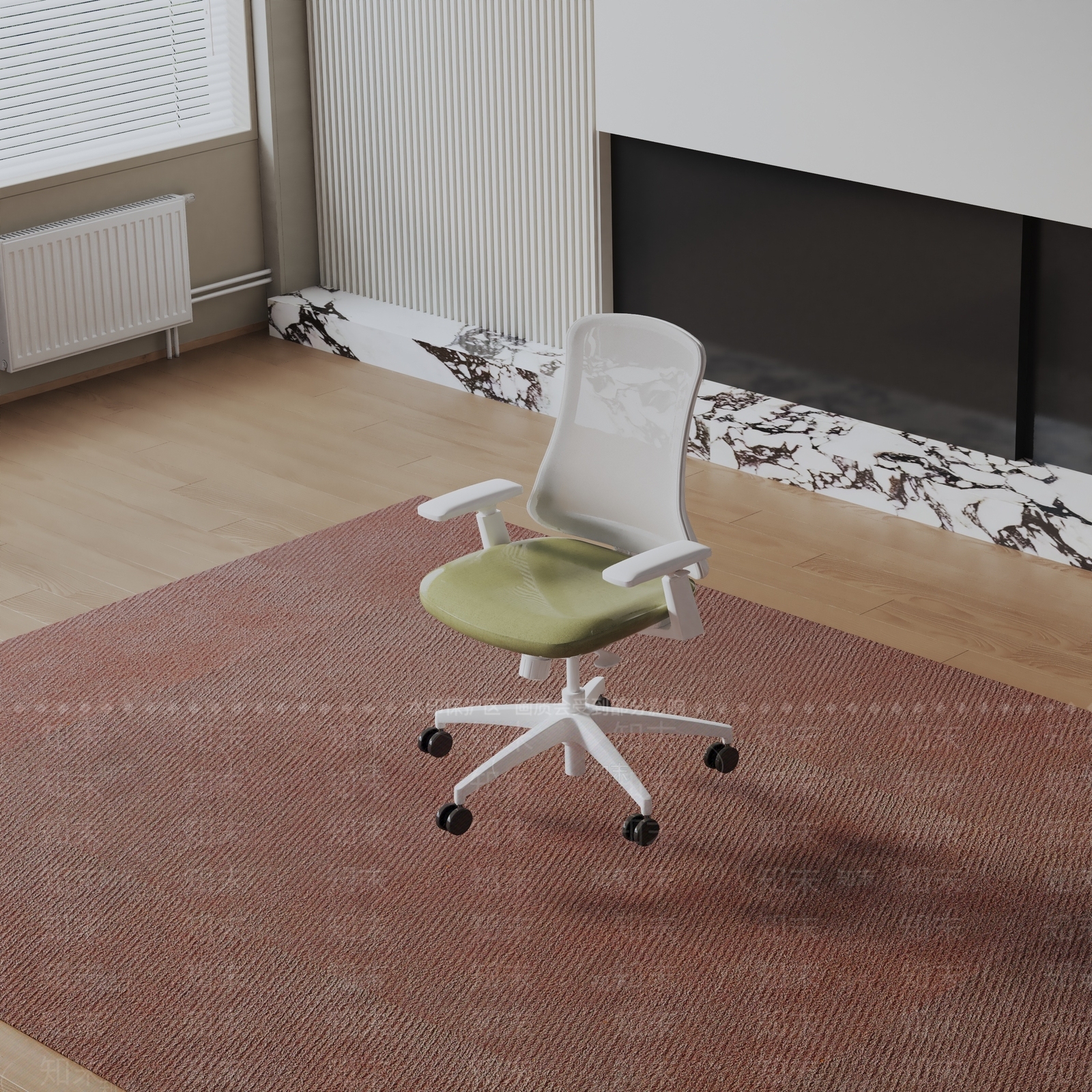 现代办公椅3D模型下载【ID:1192030660】