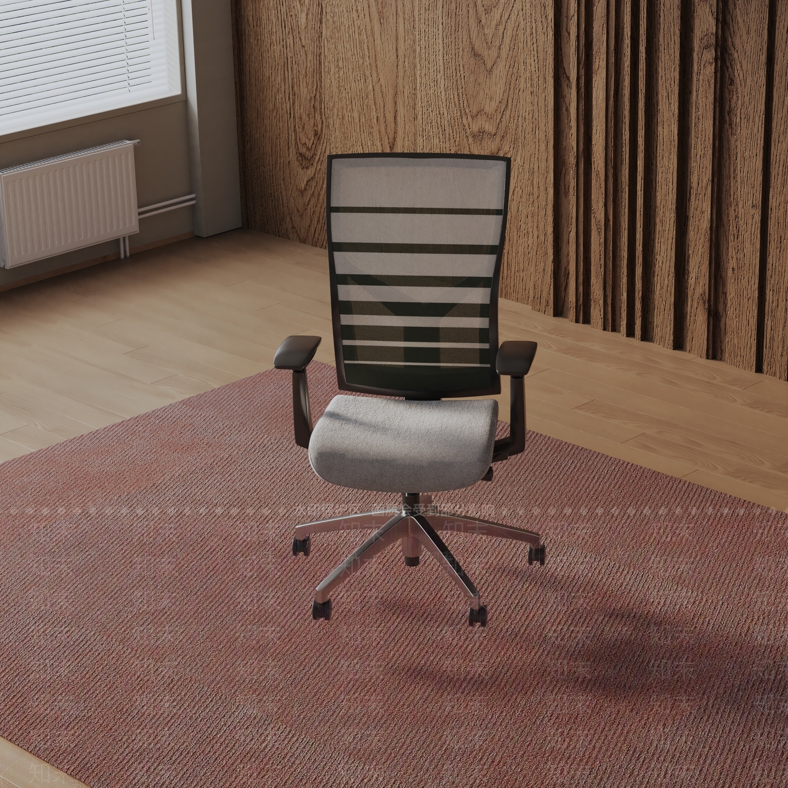 现代办公椅3D模型下载【ID:1192032125】