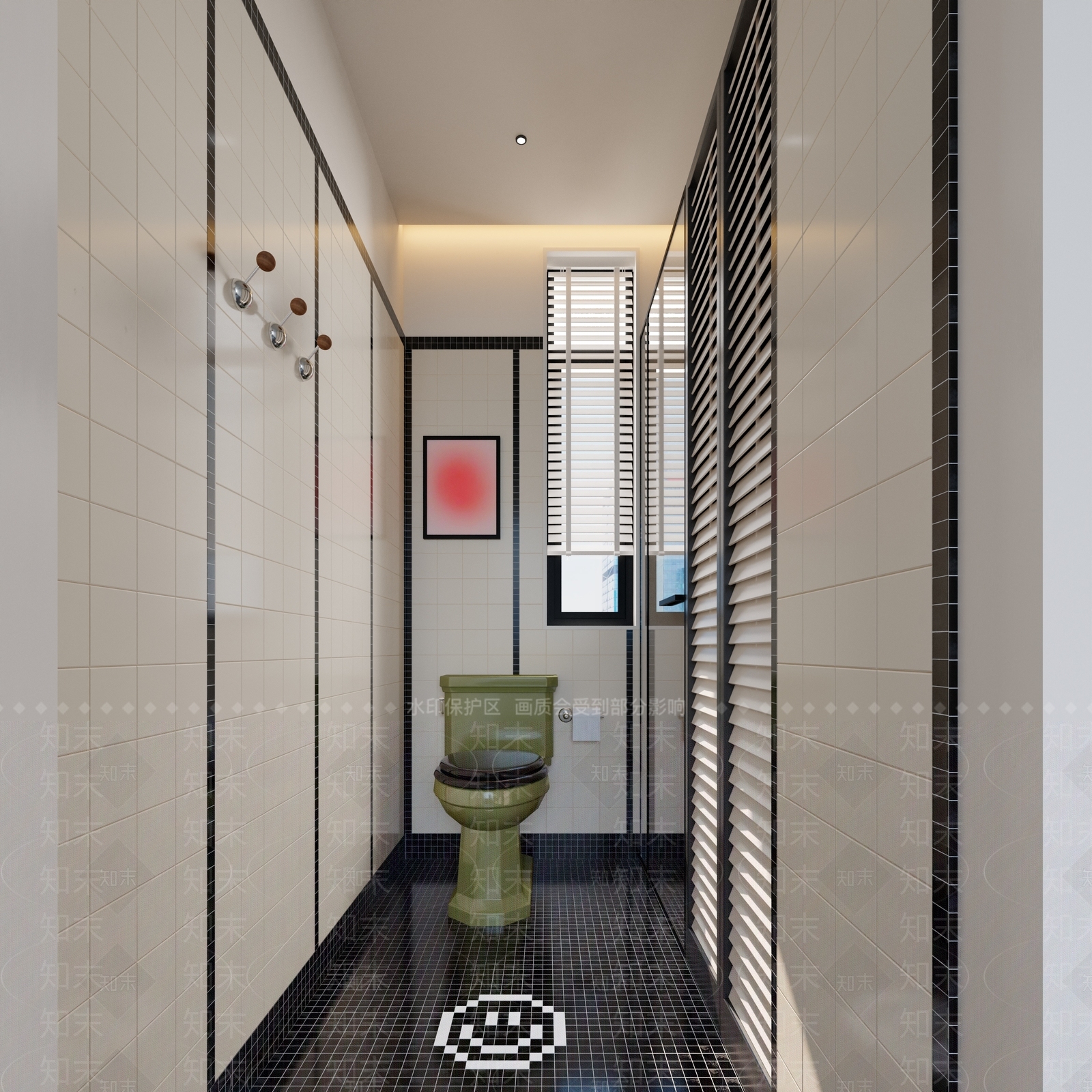 现代北欧卫生间3D模型下载【ID:1192032305】