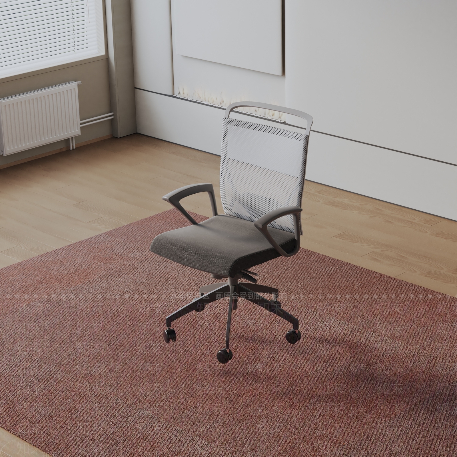现代办公椅3D模型下载【ID:1192034366】