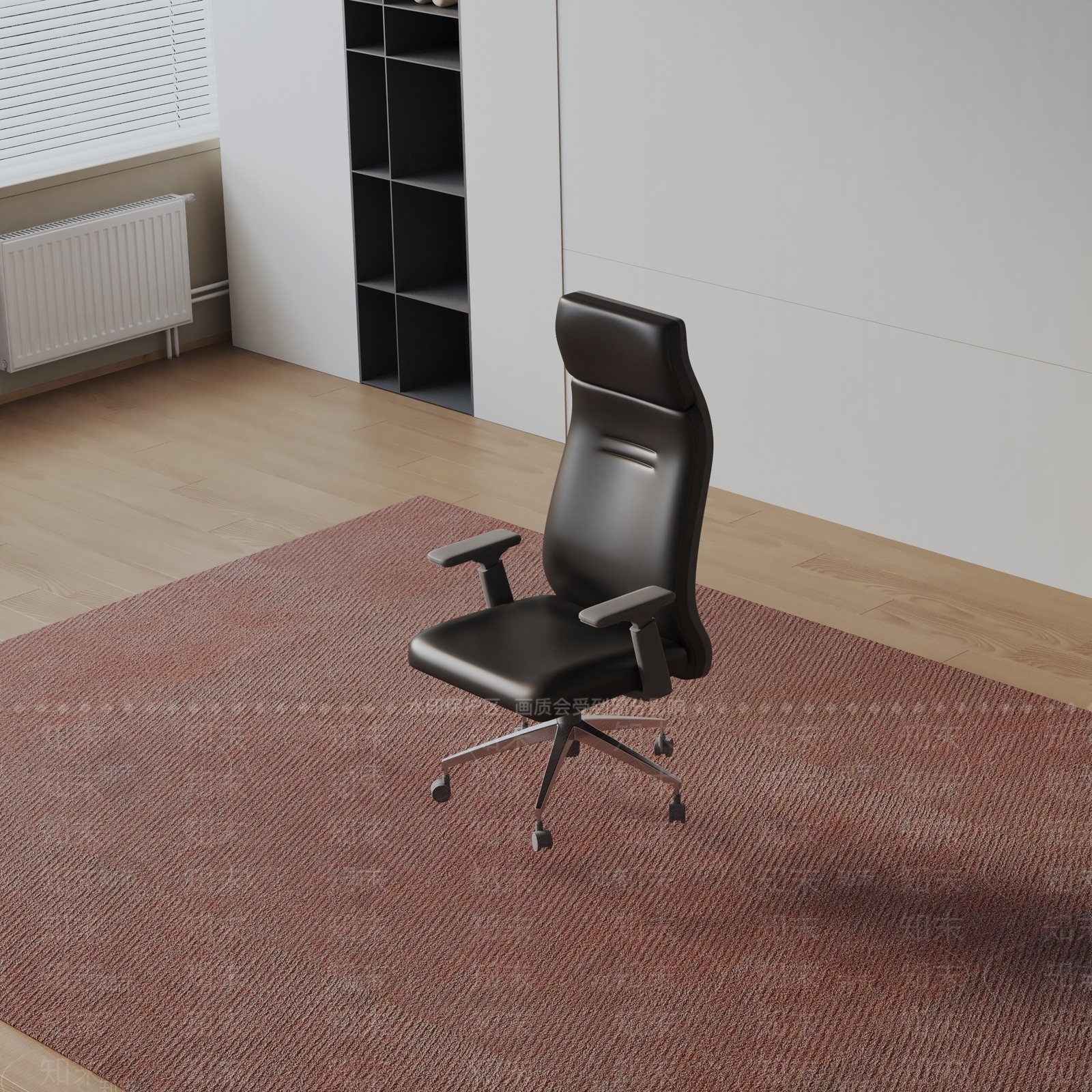 现代办公椅3D模型下载【ID:1192040231】