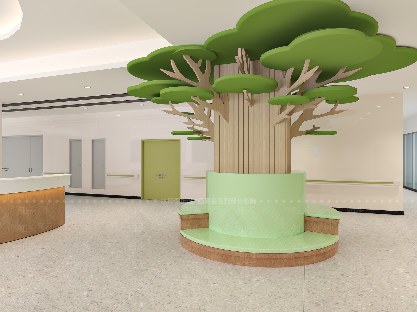 现代其他公共空间3D模型下载【ID:1192045573】