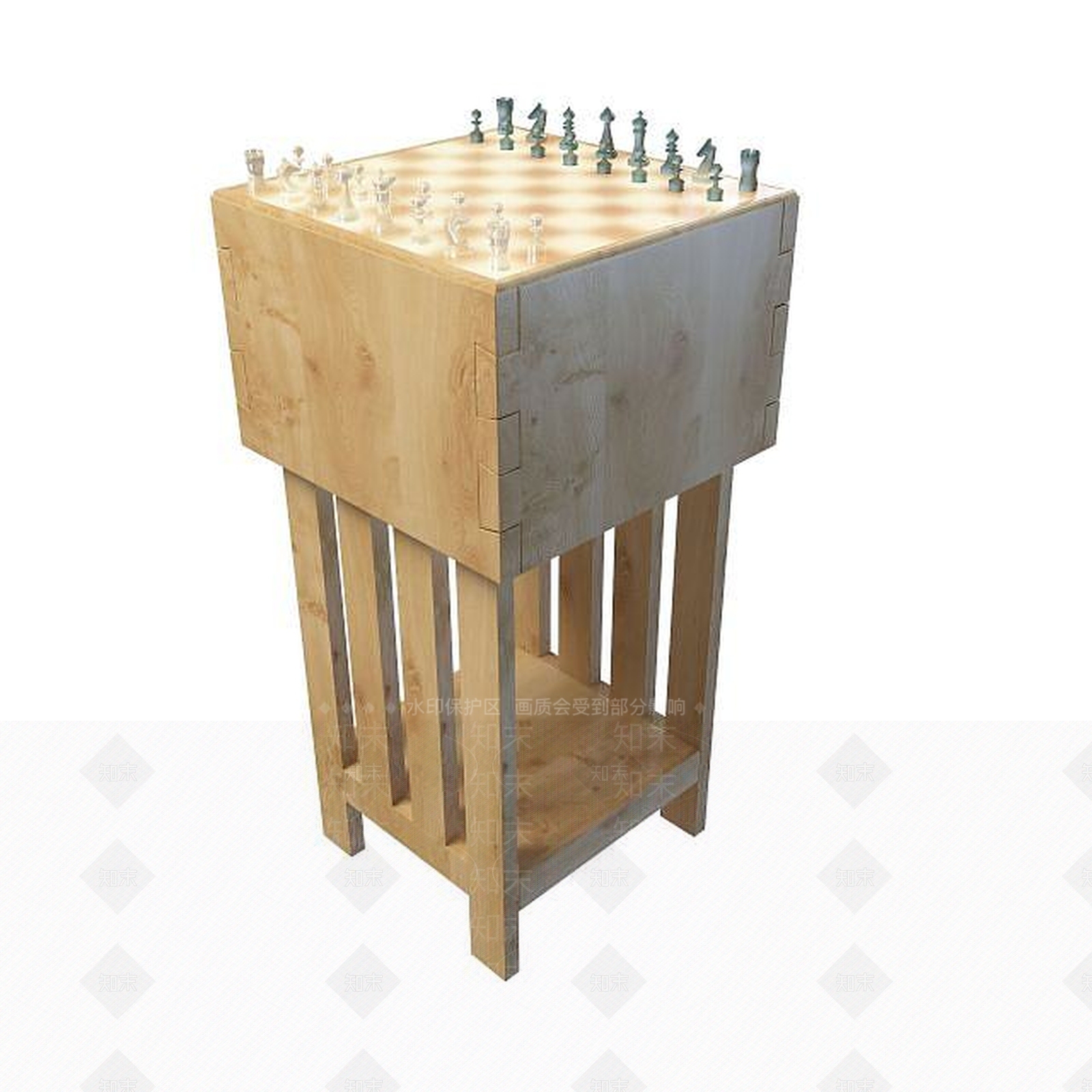 现代娱乐器材3D模型下载【ID:1192046865】