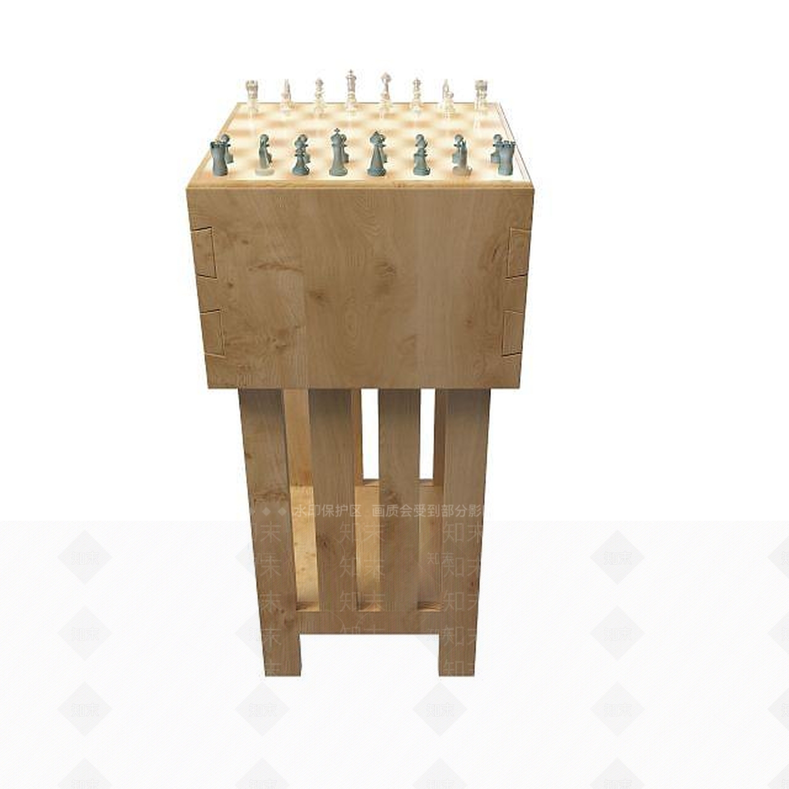 现代娱乐器材3D模型下载【ID:1192046865】