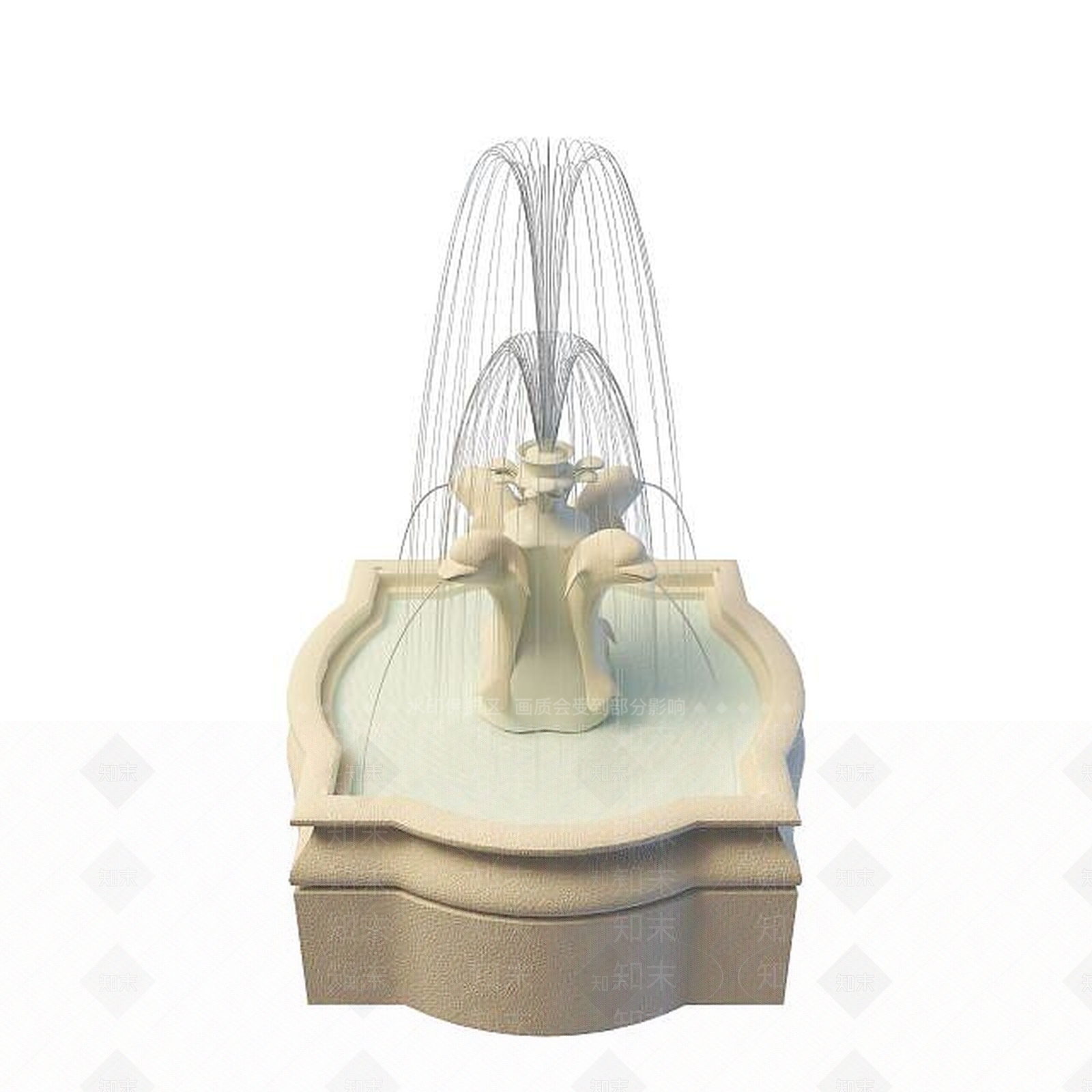 现代其他景观小品3D模型下载【ID:1199356337】