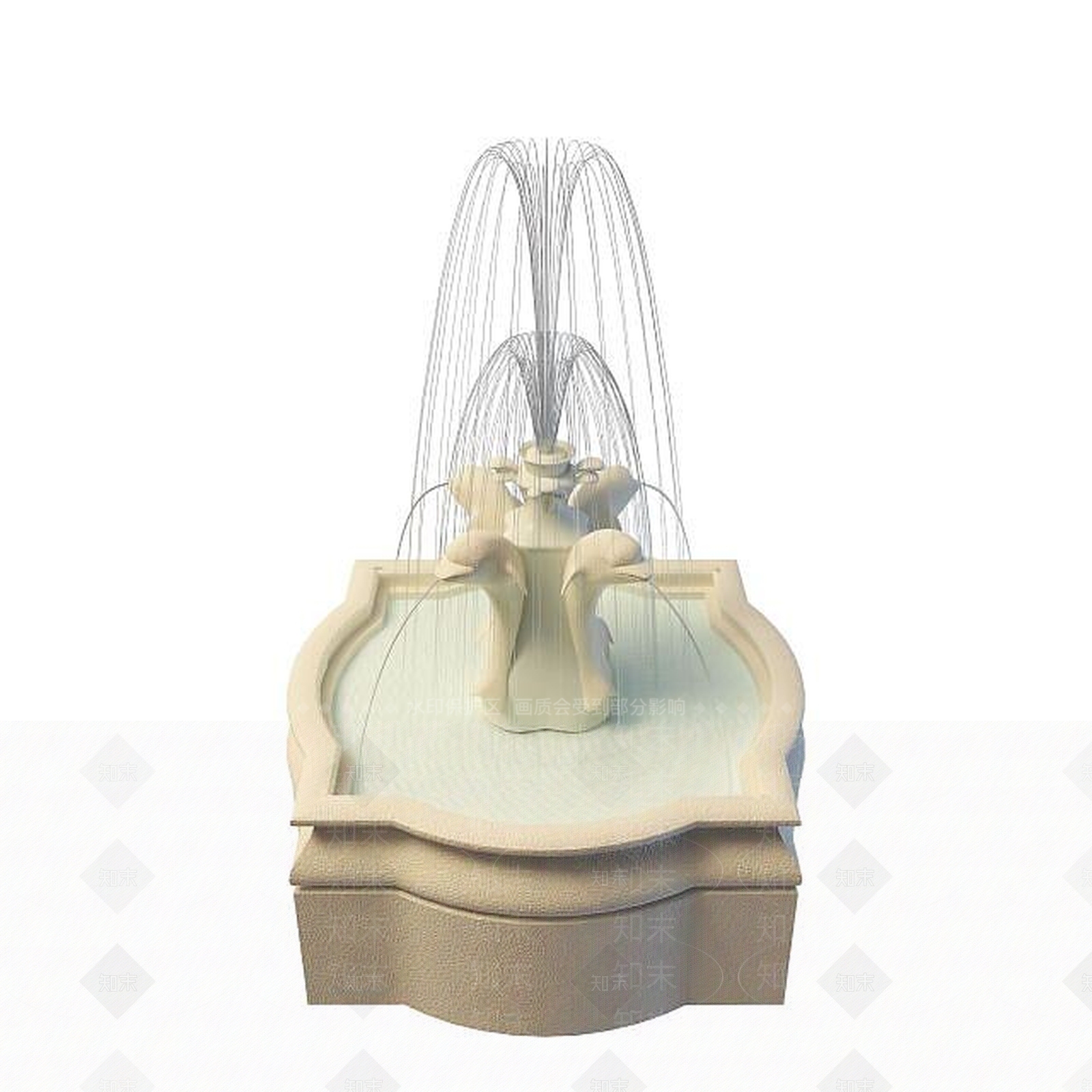 现代其他景观小品3D模型下载【ID:1199356337】