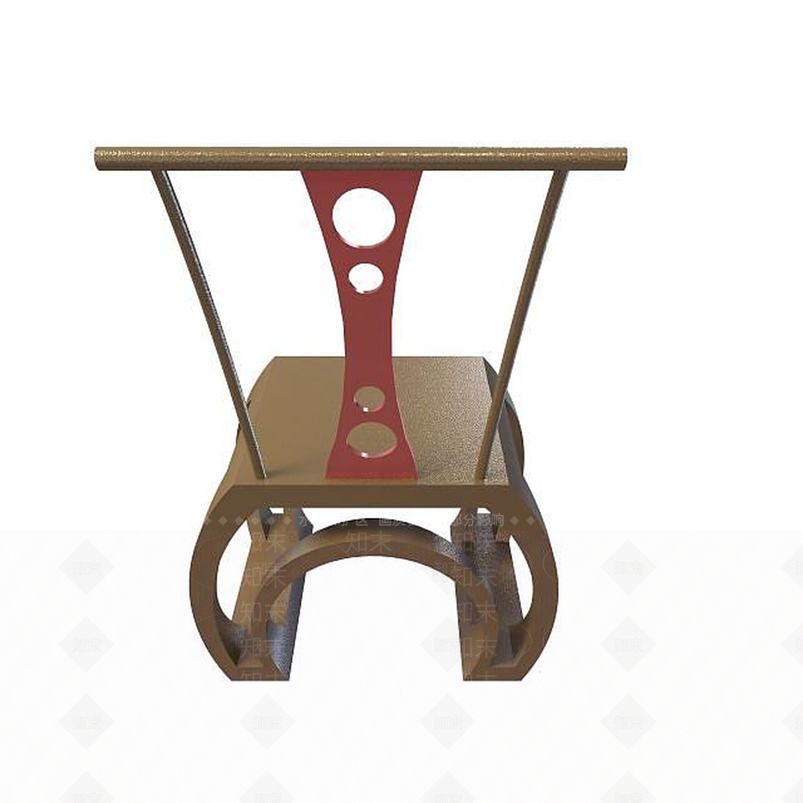 现代休闲椅3D模型下载【ID:1199352336】