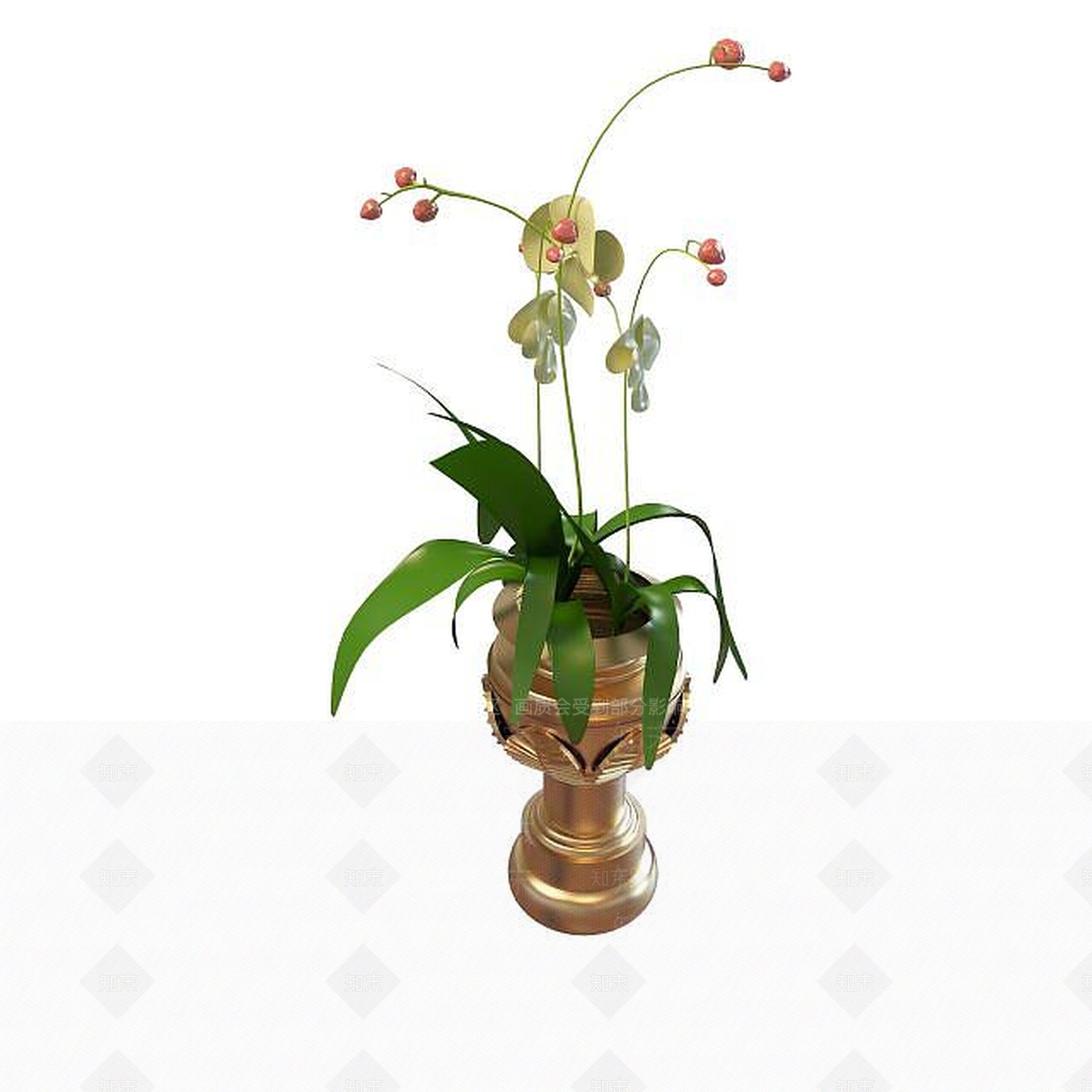 现代摆件组合3D模型下载【ID:1192050368】