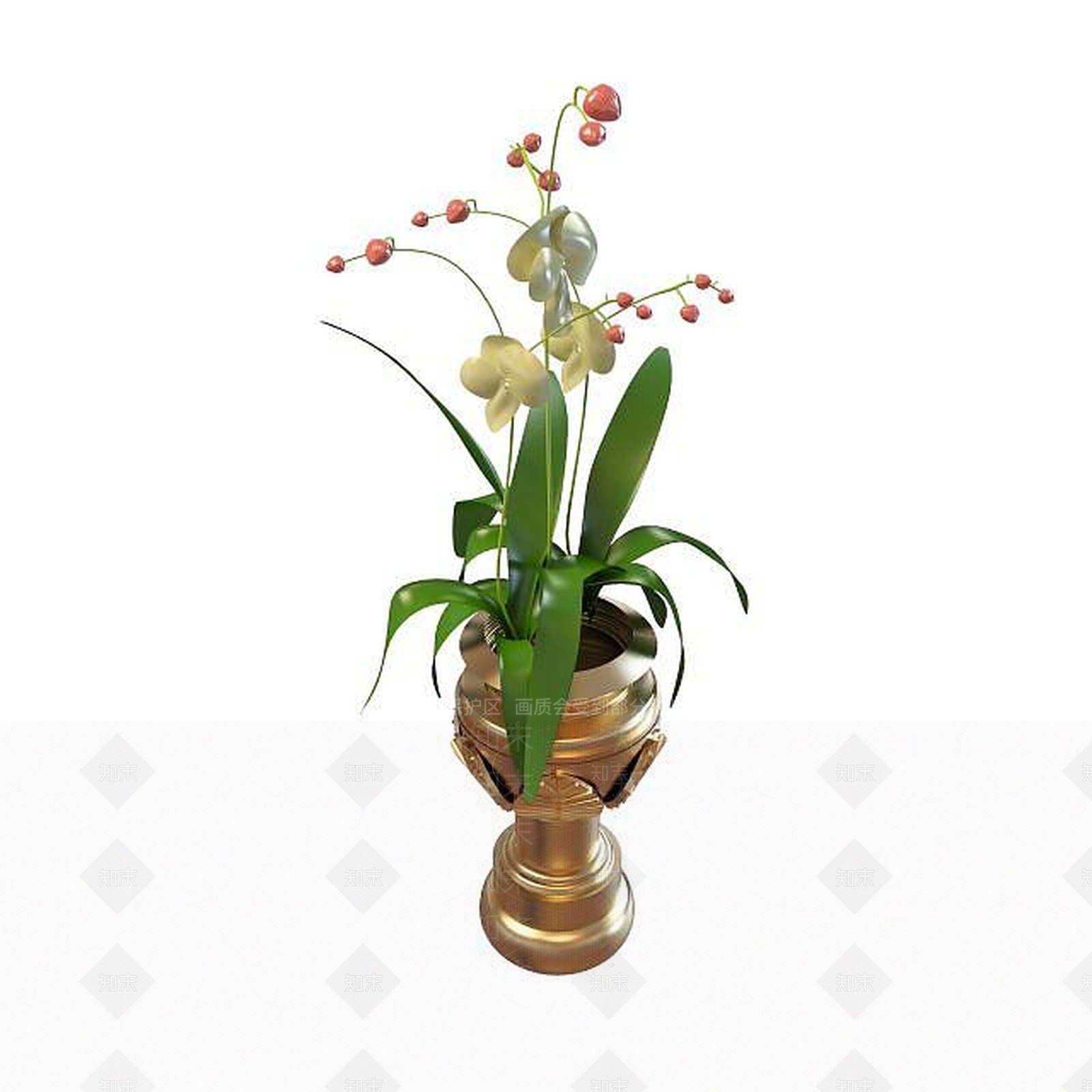 现代摆件组合3D模型下载【ID:1192050368】