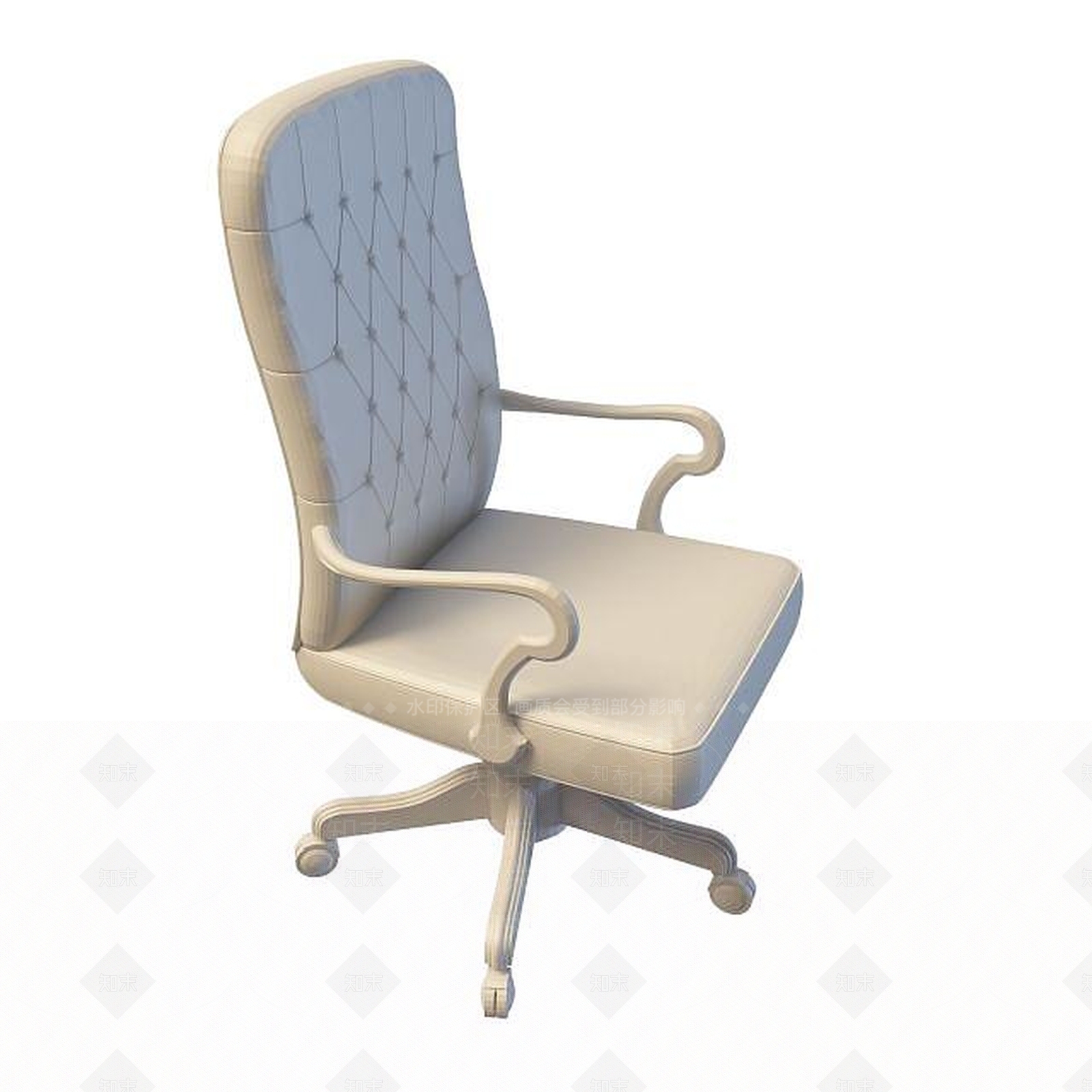 现代休闲椅3D模型下载【ID:1199356264】