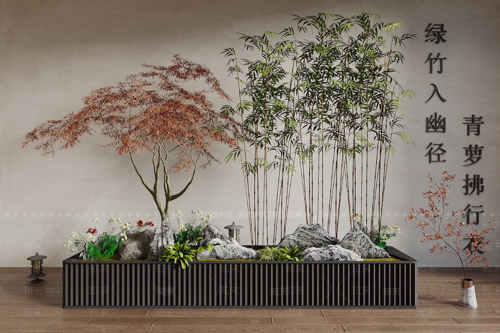 植物堆3D模型下载【ID:1192057997】