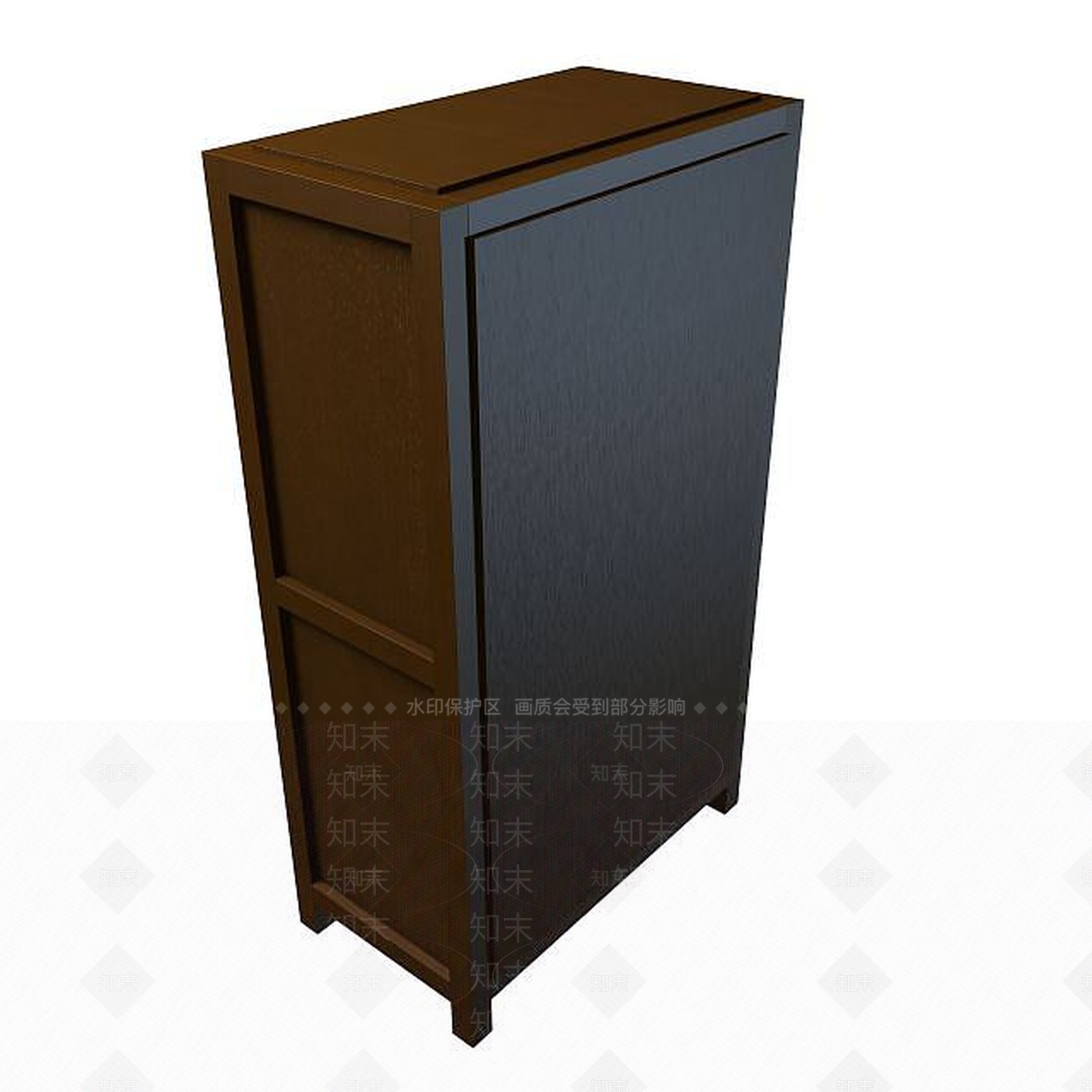 现代衣柜3D模型下载【ID:1192052590】