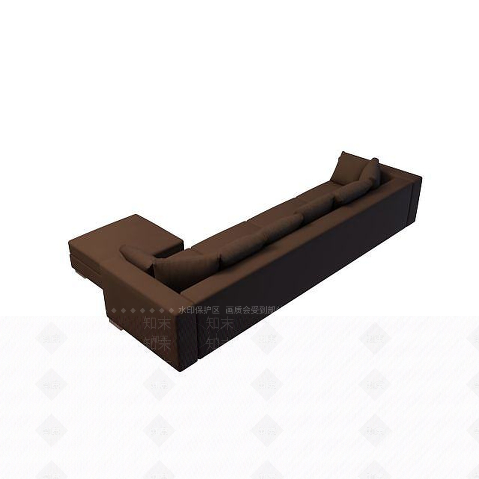 现代双人沙发3D模型下载【ID:1192055708】