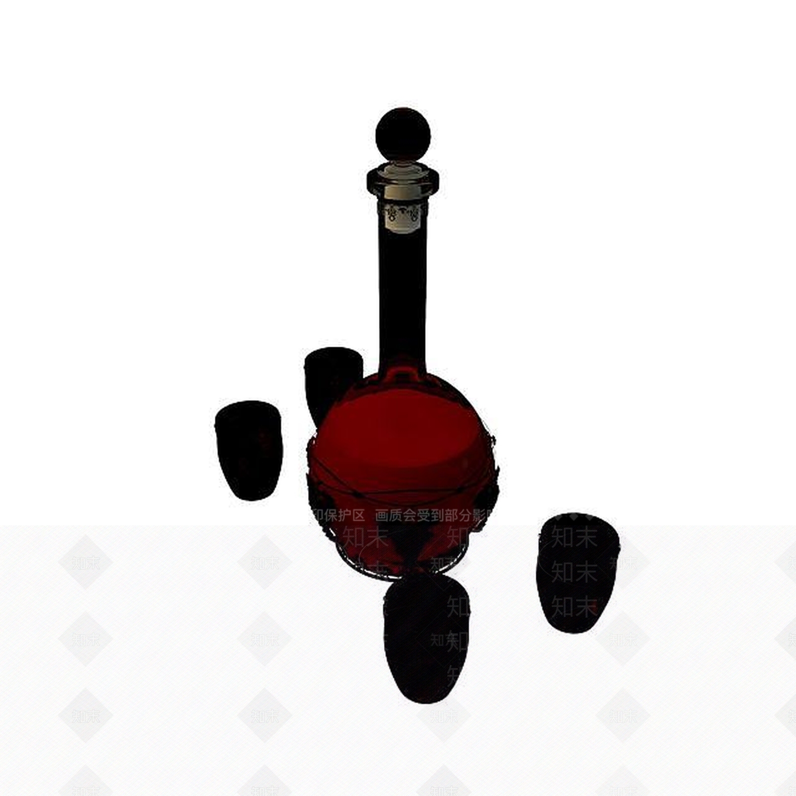 现代麻将桌3D模型下载【ID:1199355636】