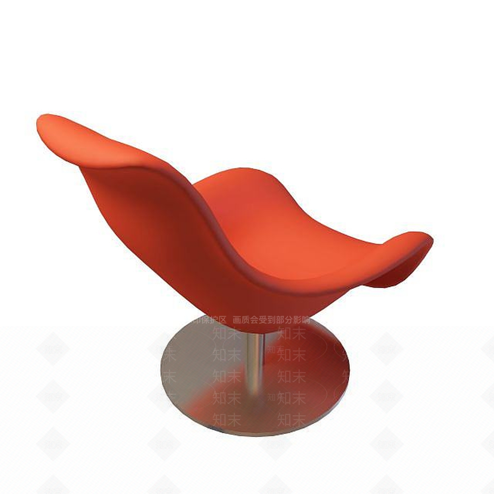 现代休闲椅3D模型下载【ID:1199351651】