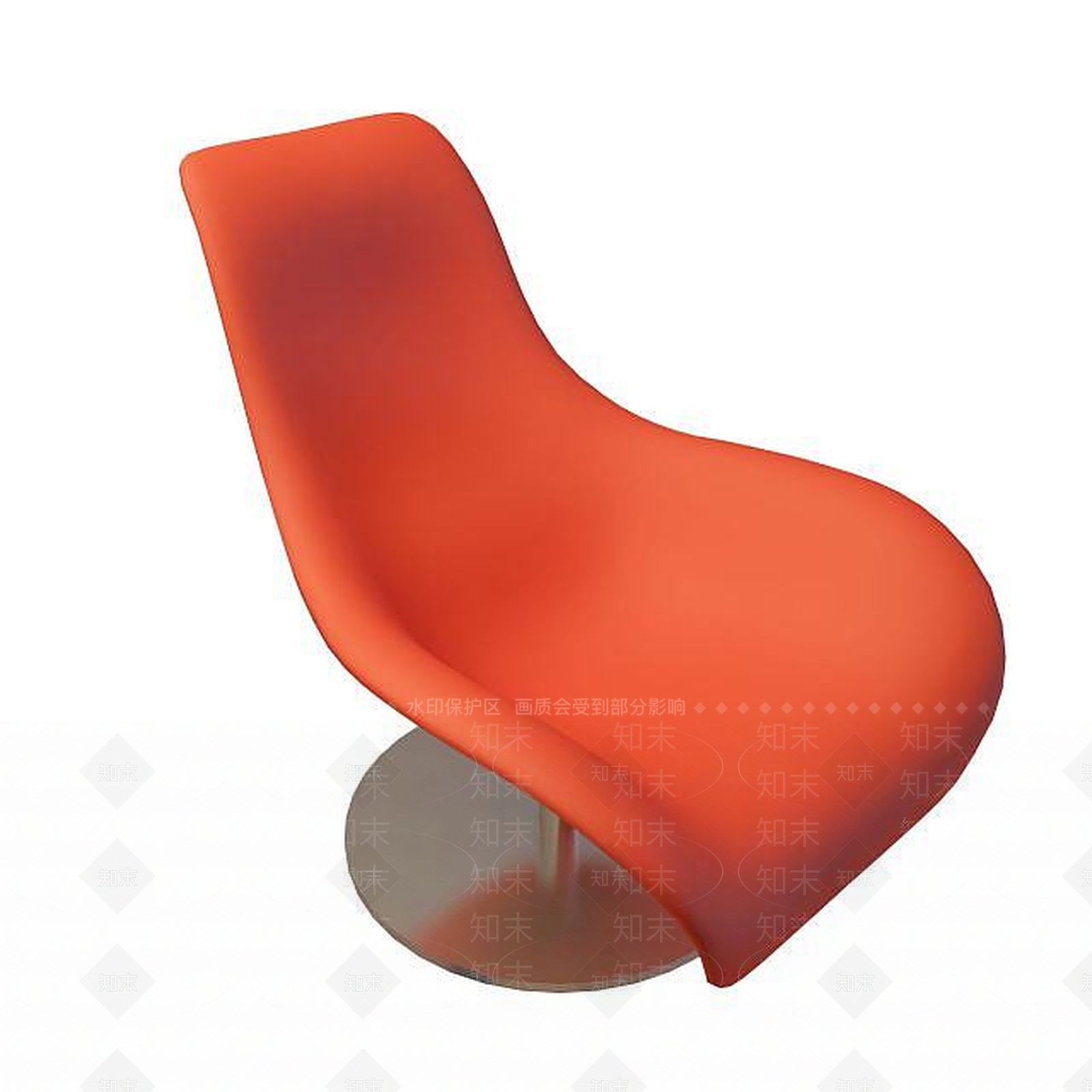 现代休闲椅3D模型下载【ID:1199351651】