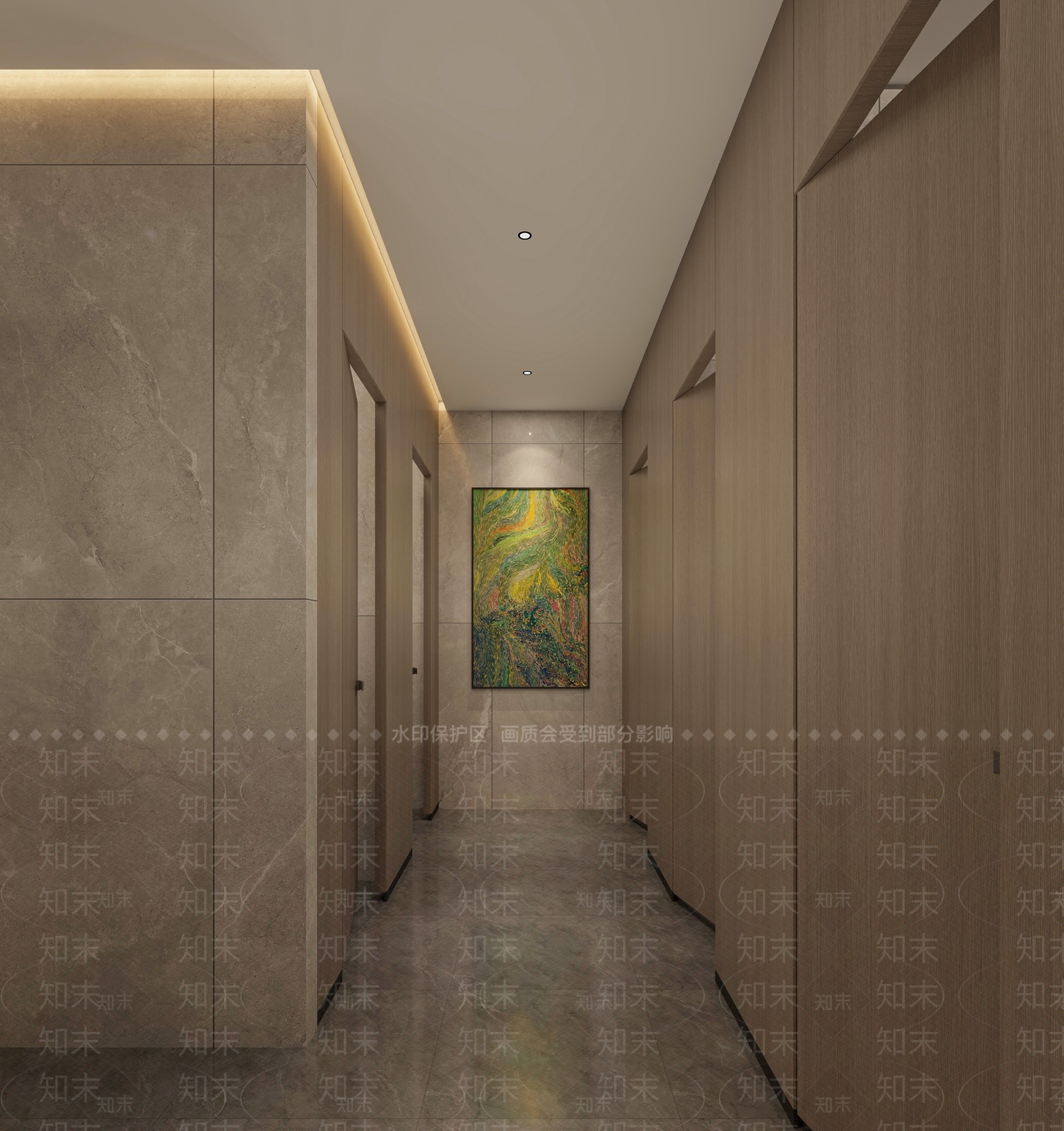 现代公共卫生间3D模型下载【ID:1192060075】