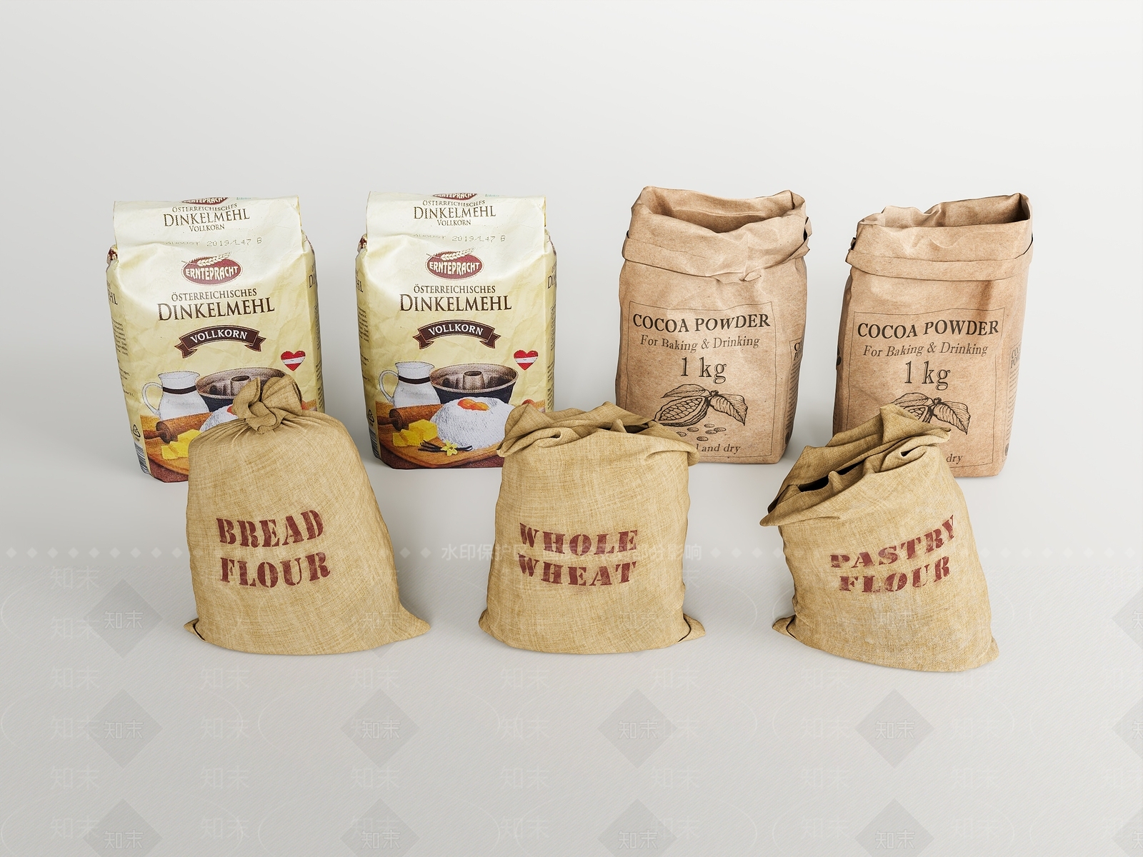 现代甜品面包店SU模型下载【ID:1192062205】