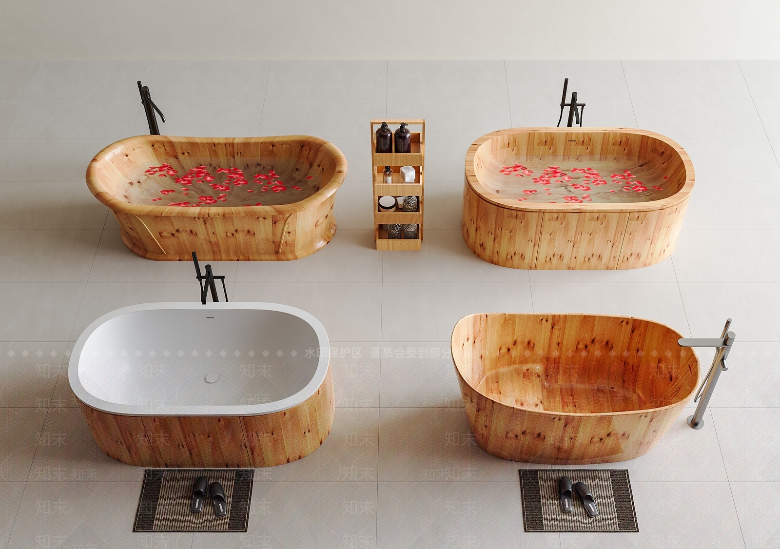 浴缸3D模型下载【ID:1192073593】