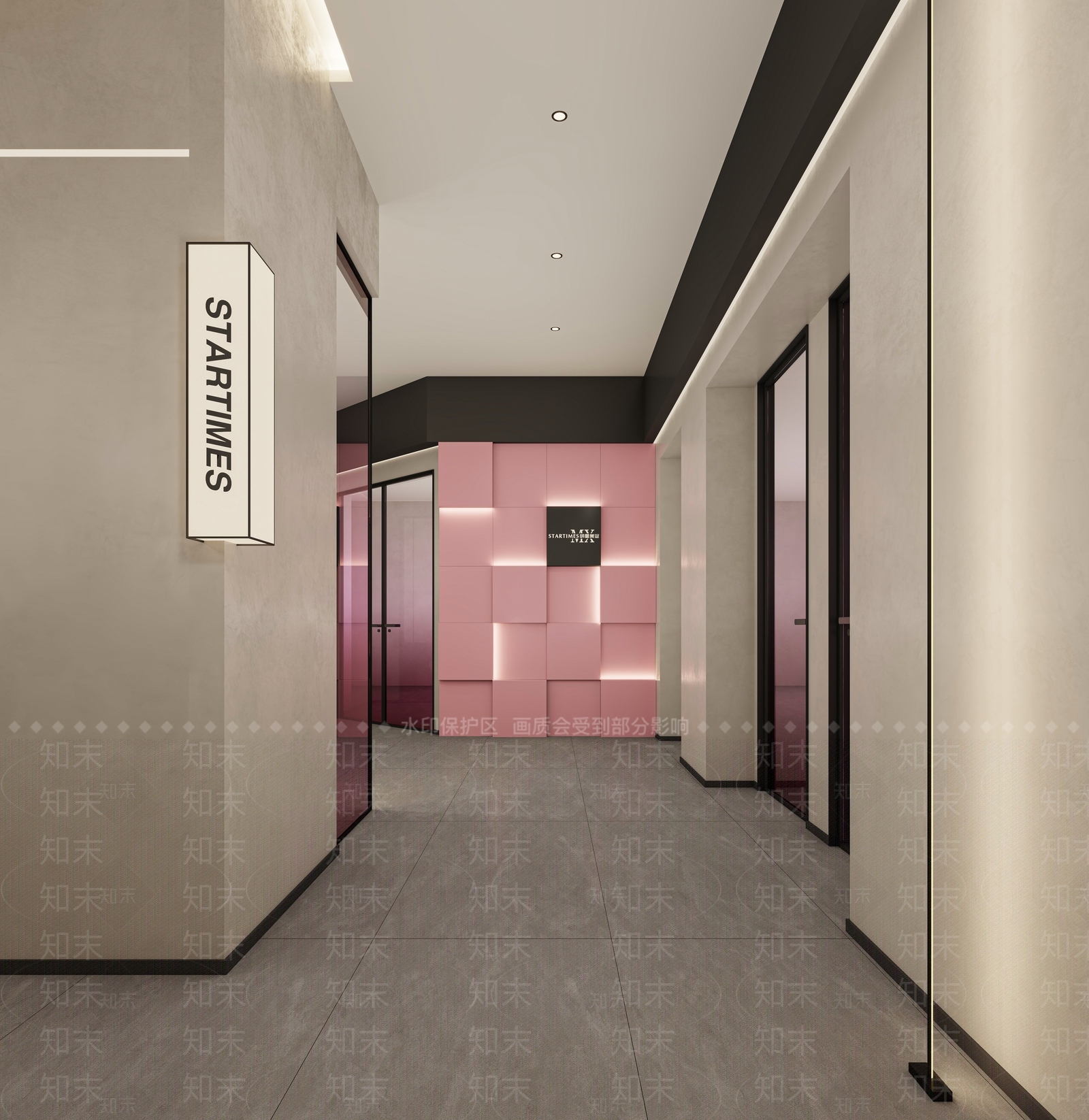 现代美发店3D模型下载【ID:1192072592】