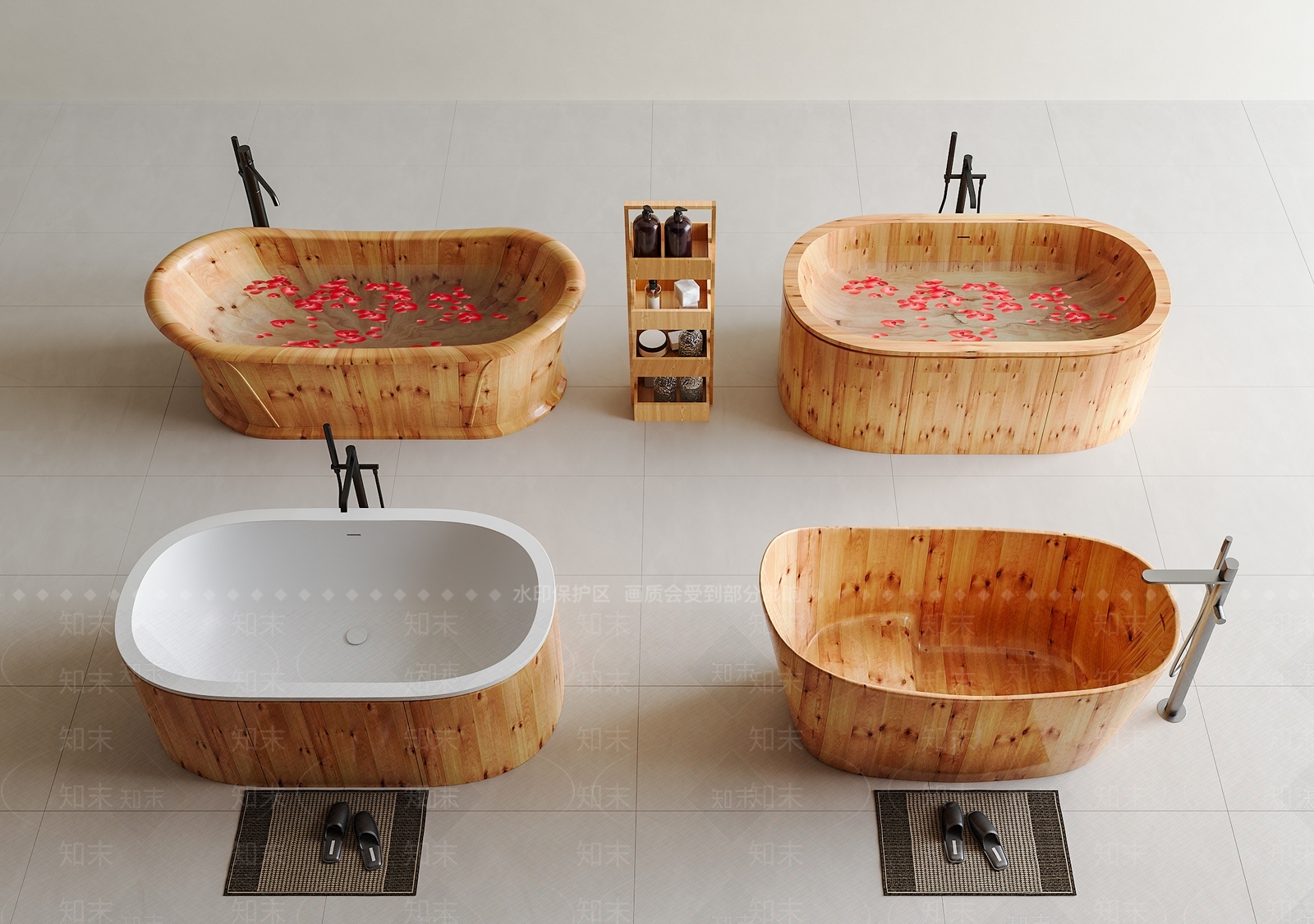 浴缸SU模型下载【ID:1192074194】