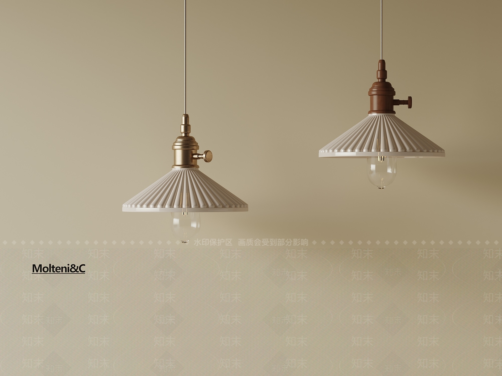 法式中古餐厅吊灯3D模型下载【ID:1192077769】