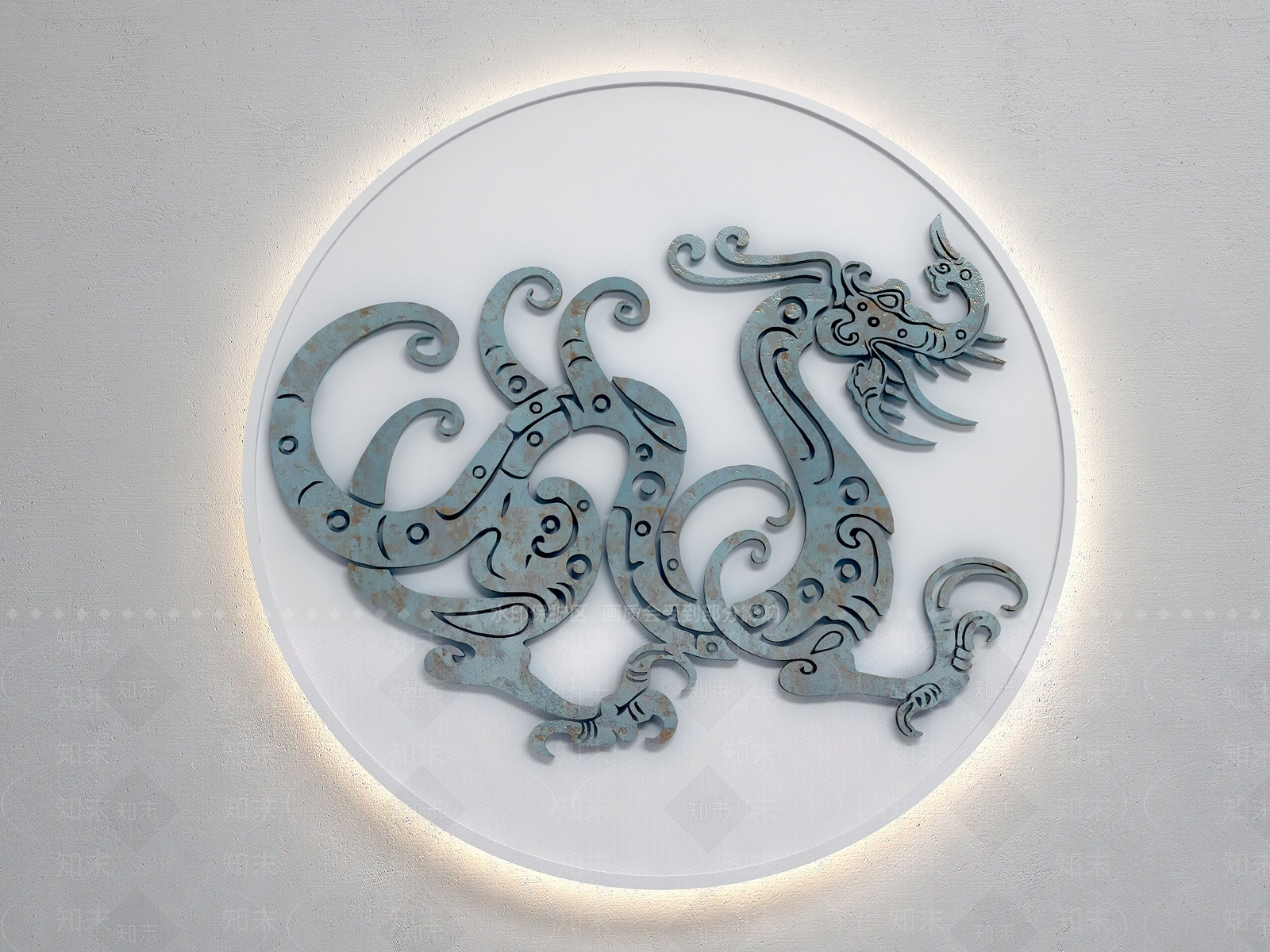 中式雕塑摆件3D模型下载【ID:1192083196】