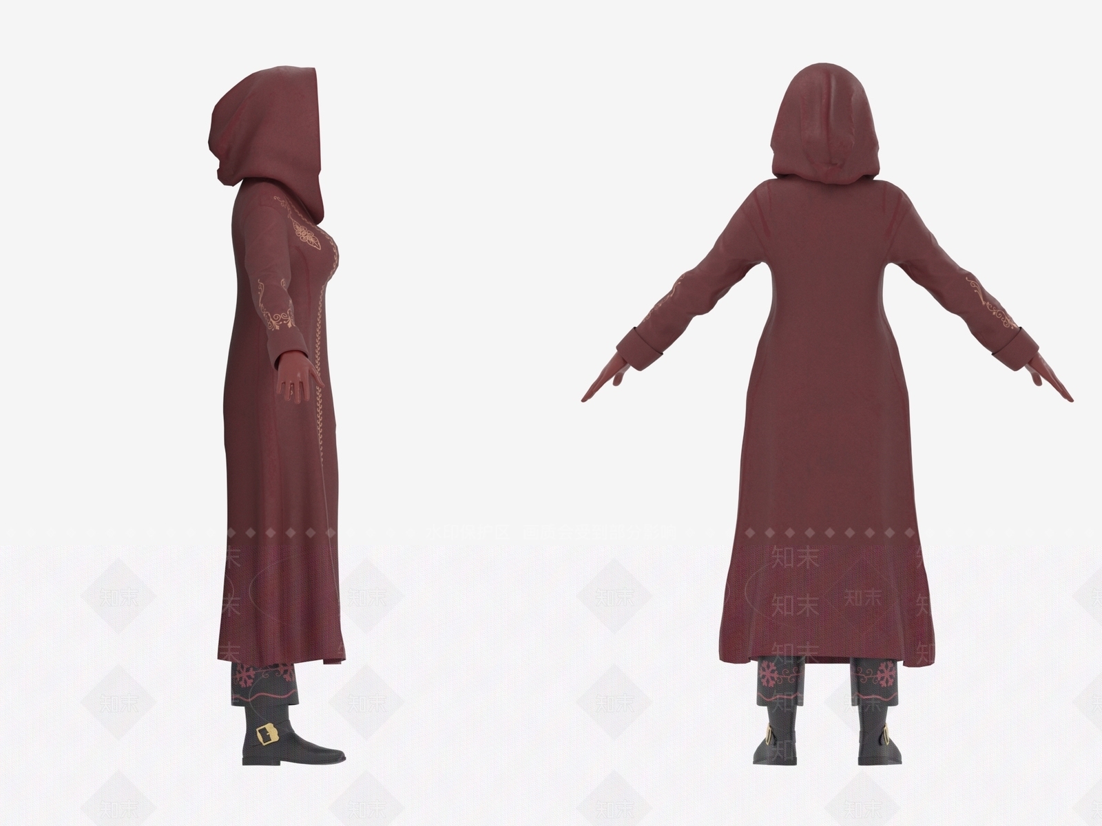 衣服3D模型下载【ID:1192086500】