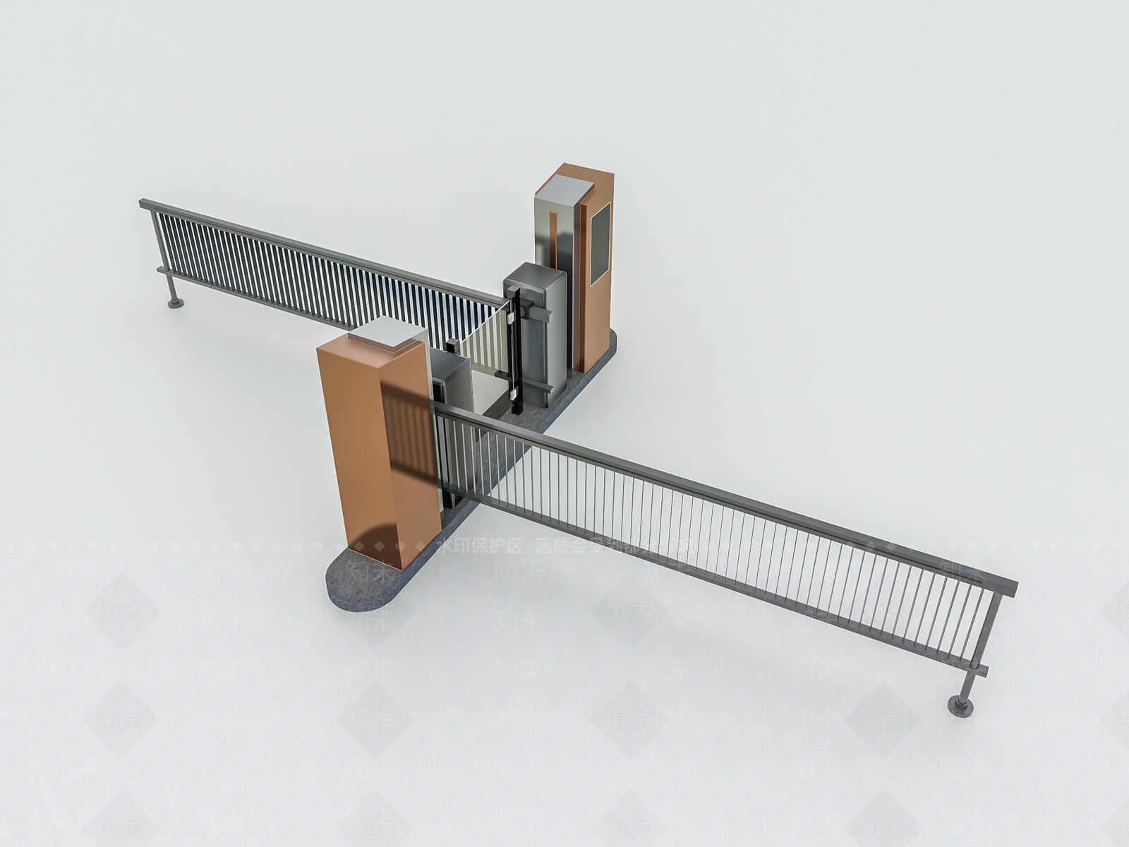 门禁SU模型下载【ID:1192093611】