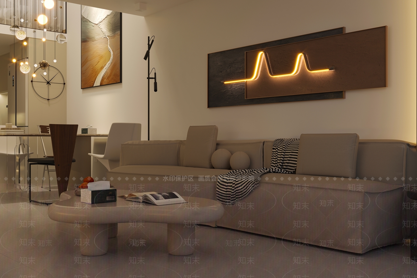 现代公寓3D模型下载【ID:1192103766】