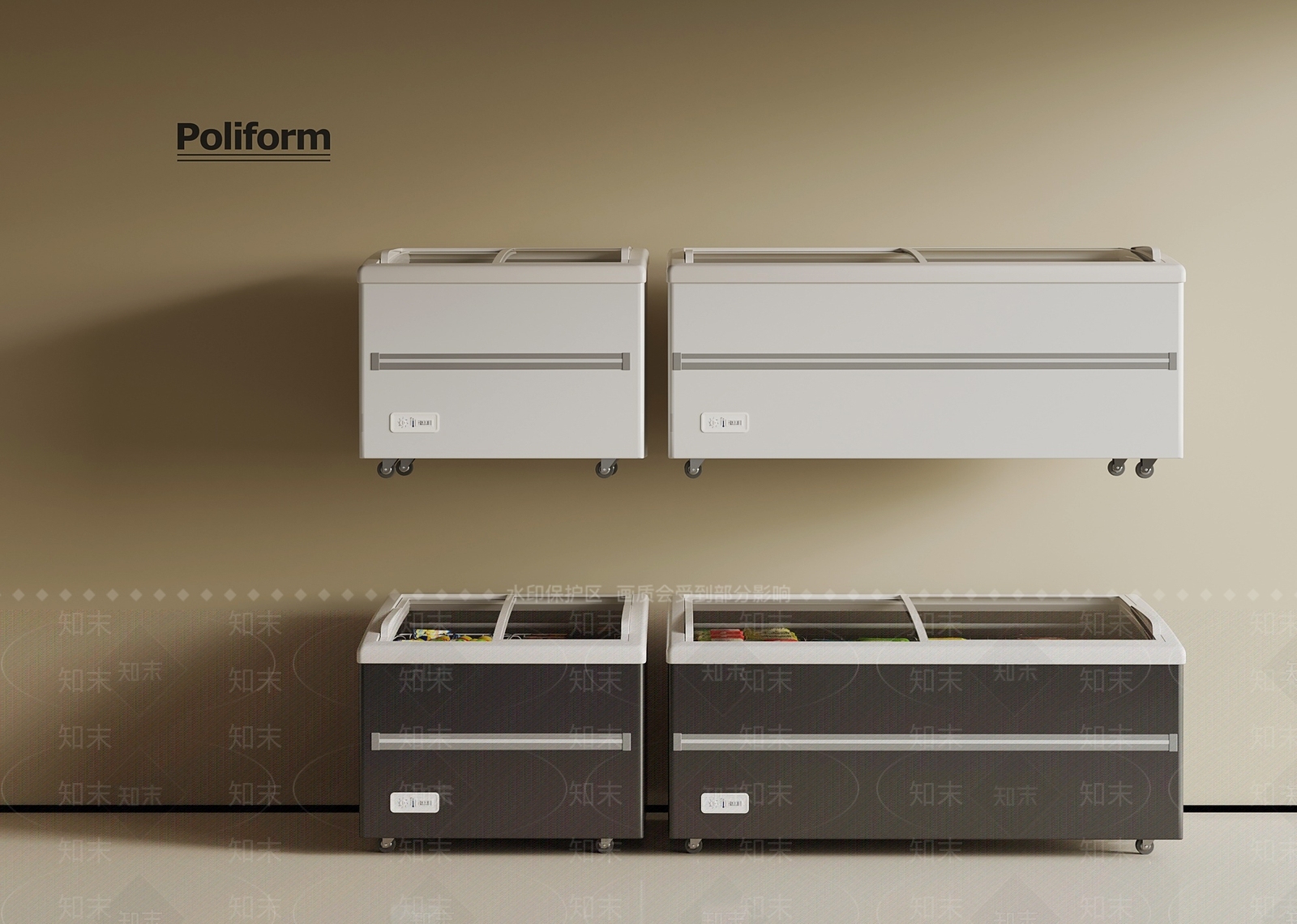 冰柜3D模型下载【ID:1192099348】