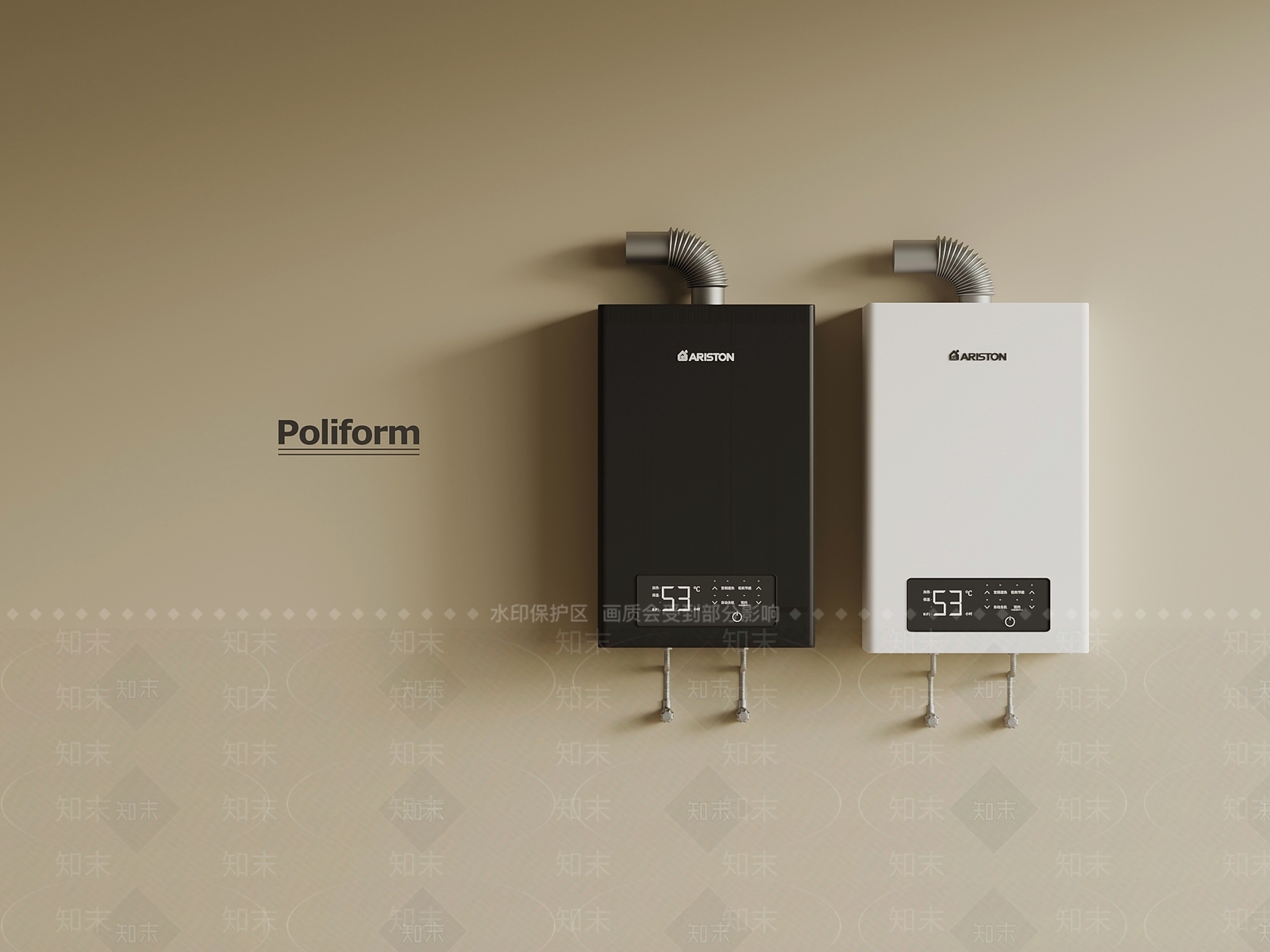 热水器3D模型下载【ID:1192101216】