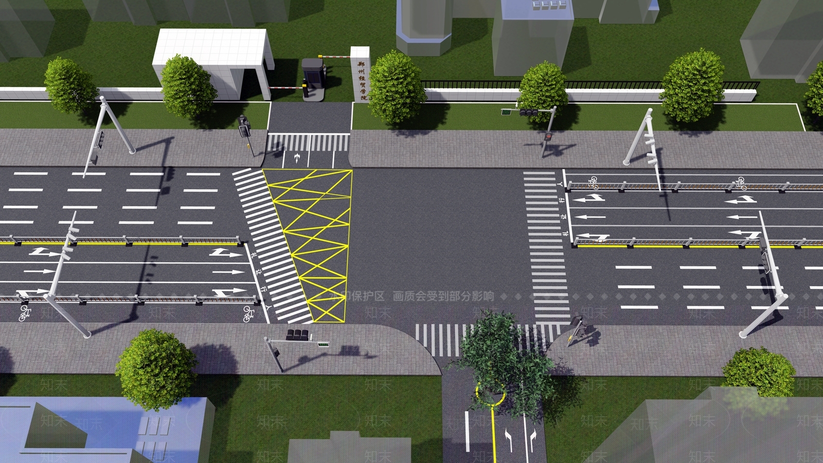 现代道路SU模型下载【ID:1192103093】