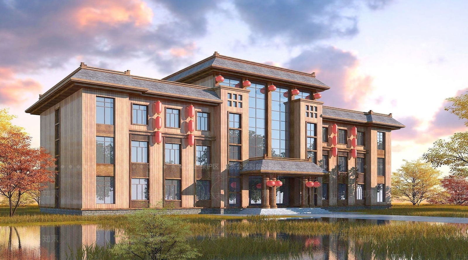 现代农家乐3D模型下载【ID:1192113266】