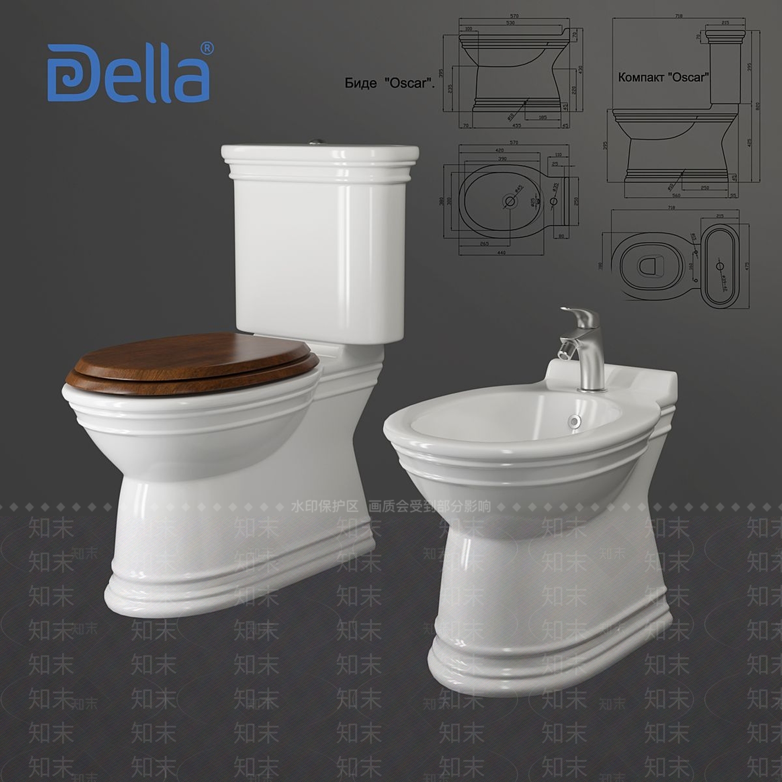 马桶3D模型下载【ID:1192124437】