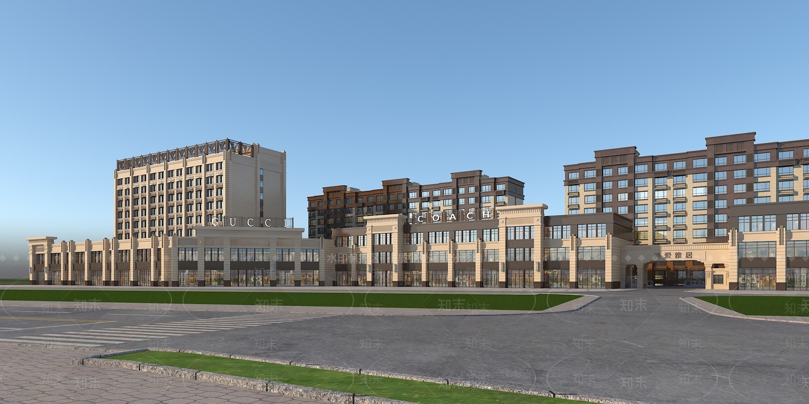 新中式其他住宅外观3D模型下载【ID:1192124499】