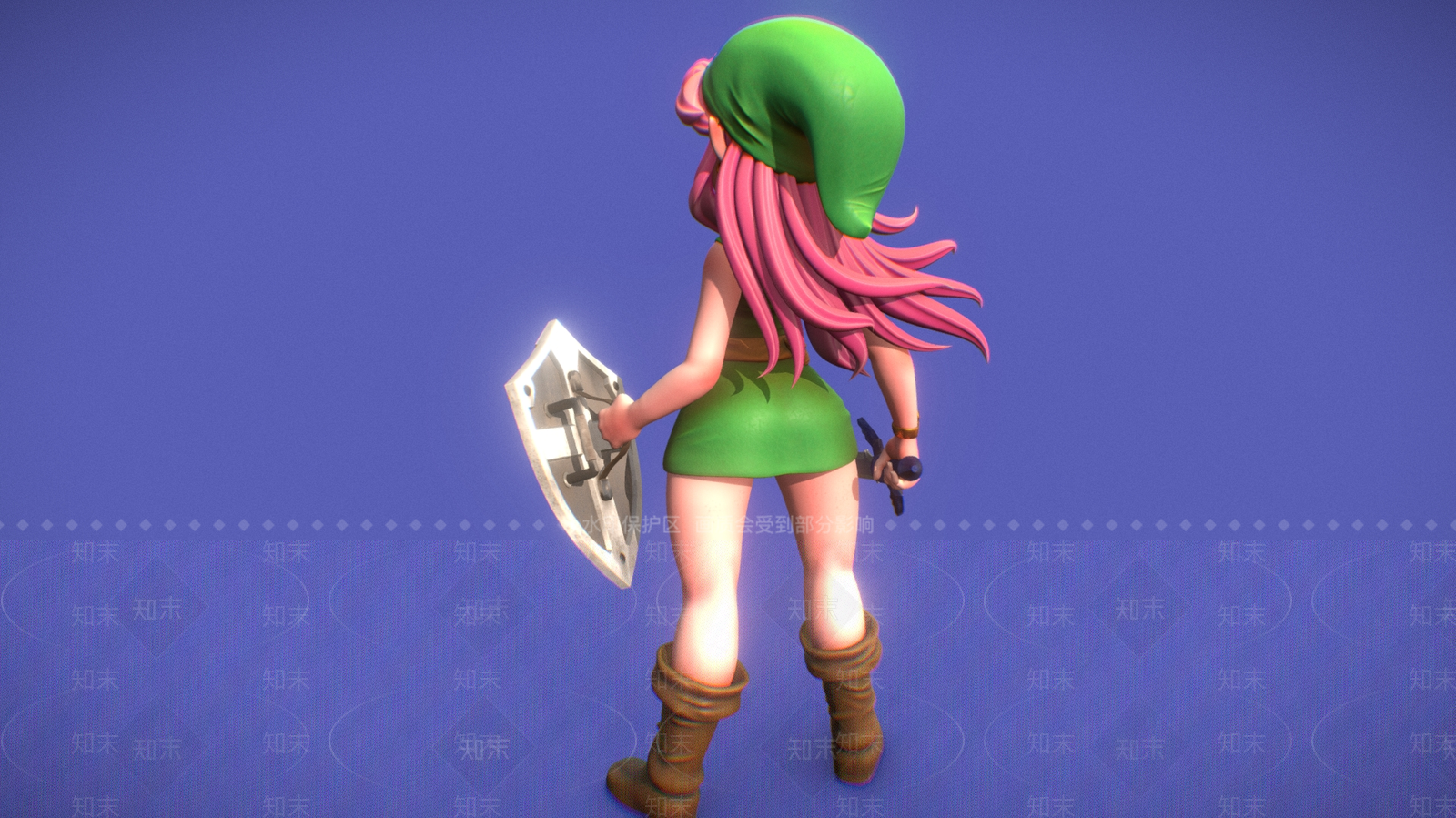 女人3D模型下载【ID:1192129161】