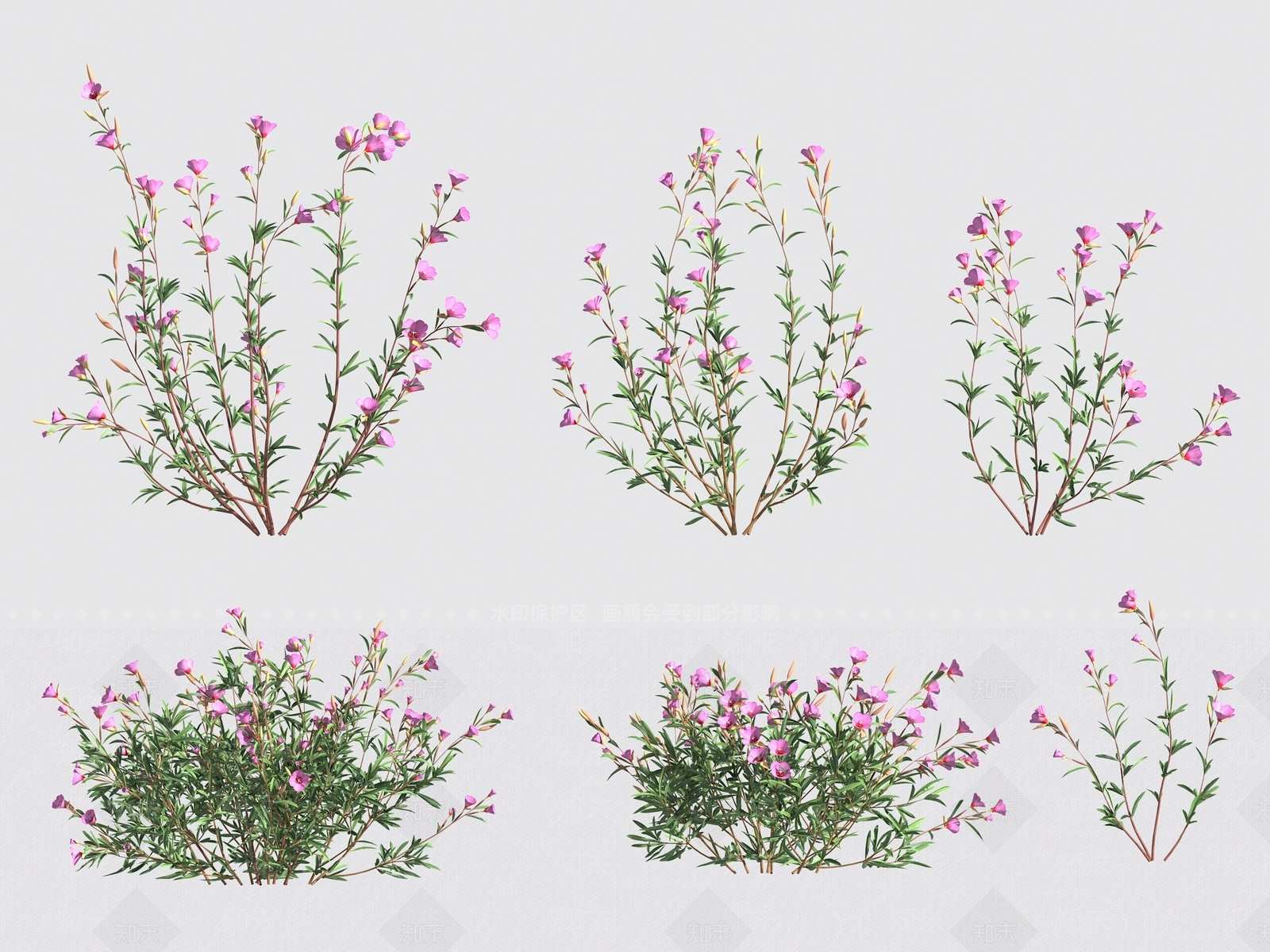 花3D模型下载【ID:1192132075】