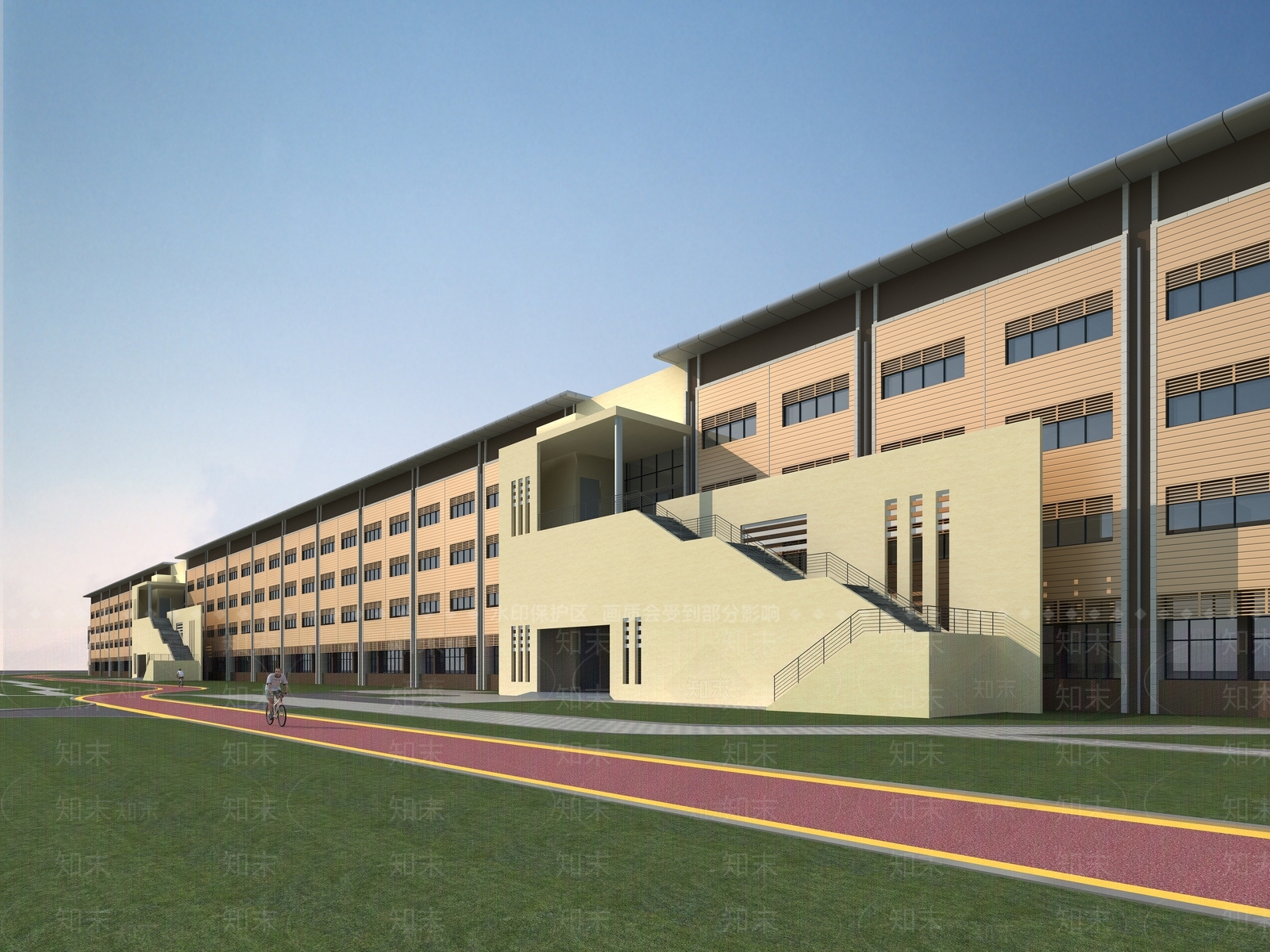现代厂房3D模型下载【ID:1192136404】
