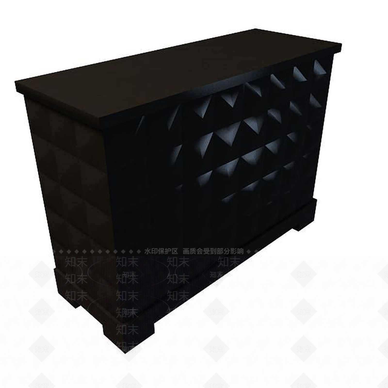 现代衣柜3D模型下载【ID:1199355464】
