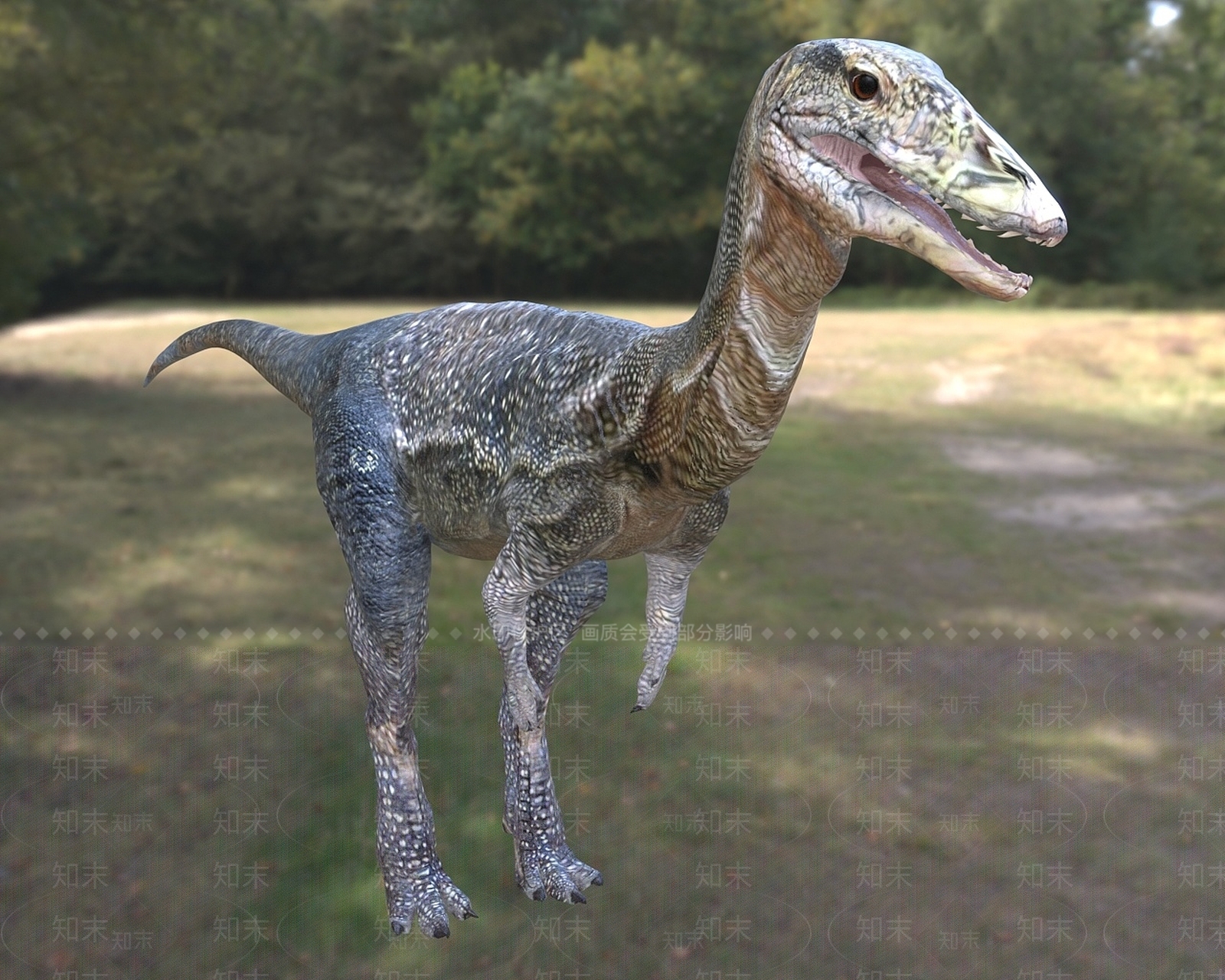 现代爬行类动物3D模型下载【ID:1192147482】