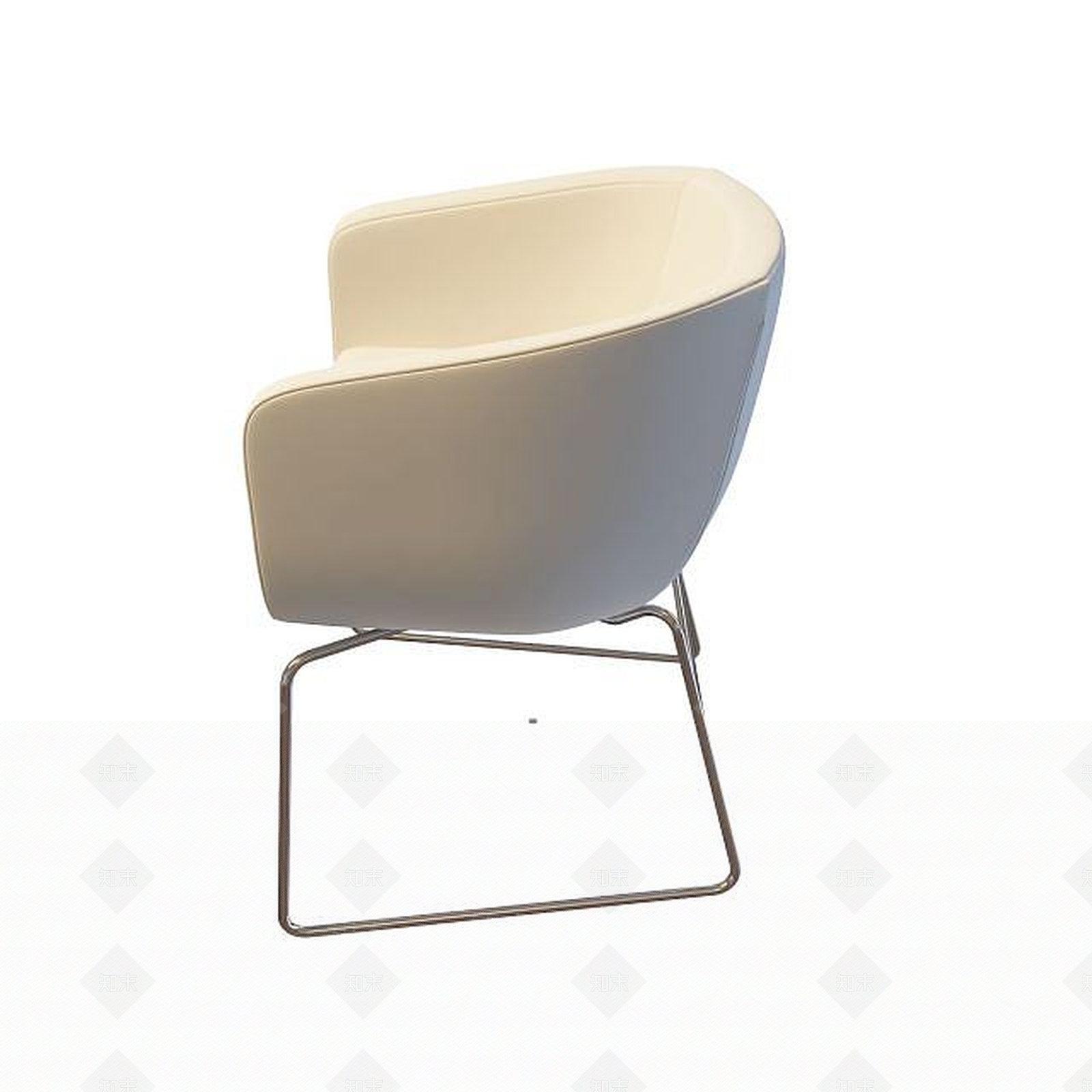 现代休闲椅3D模型下载【ID:1199354537】