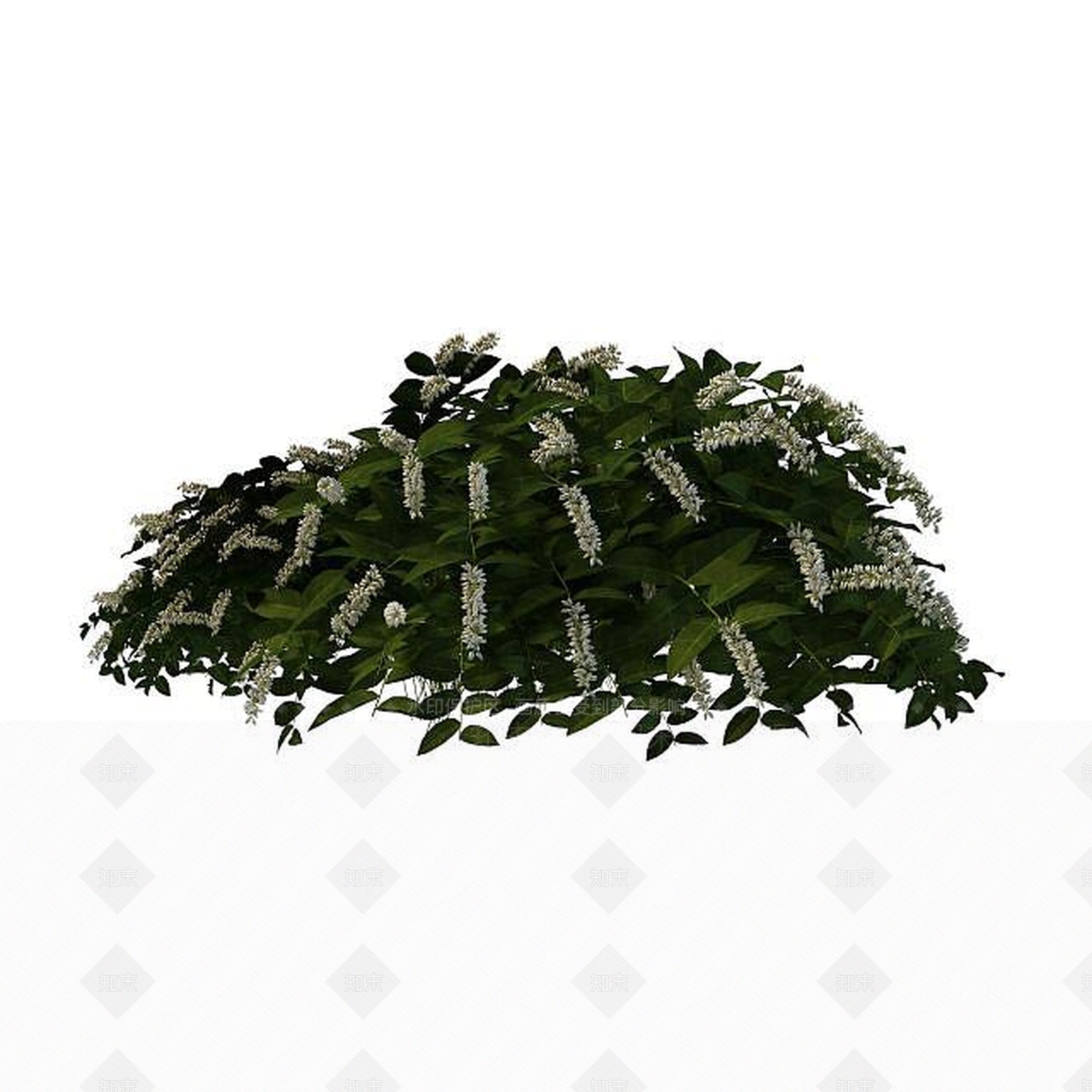 现代灌木3D模型下载【ID:1192149181】