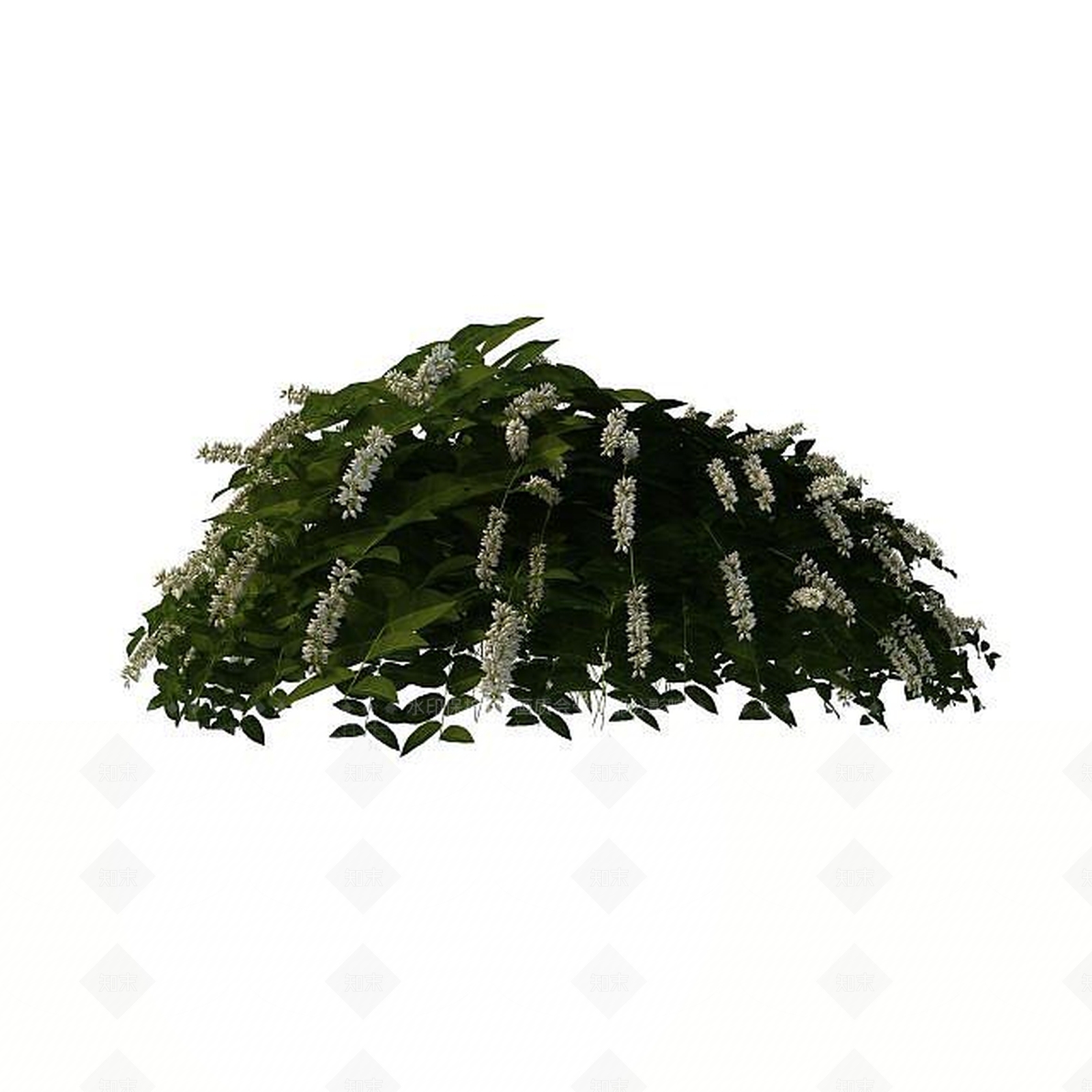 现代灌木3D模型下载【ID:1192149181】