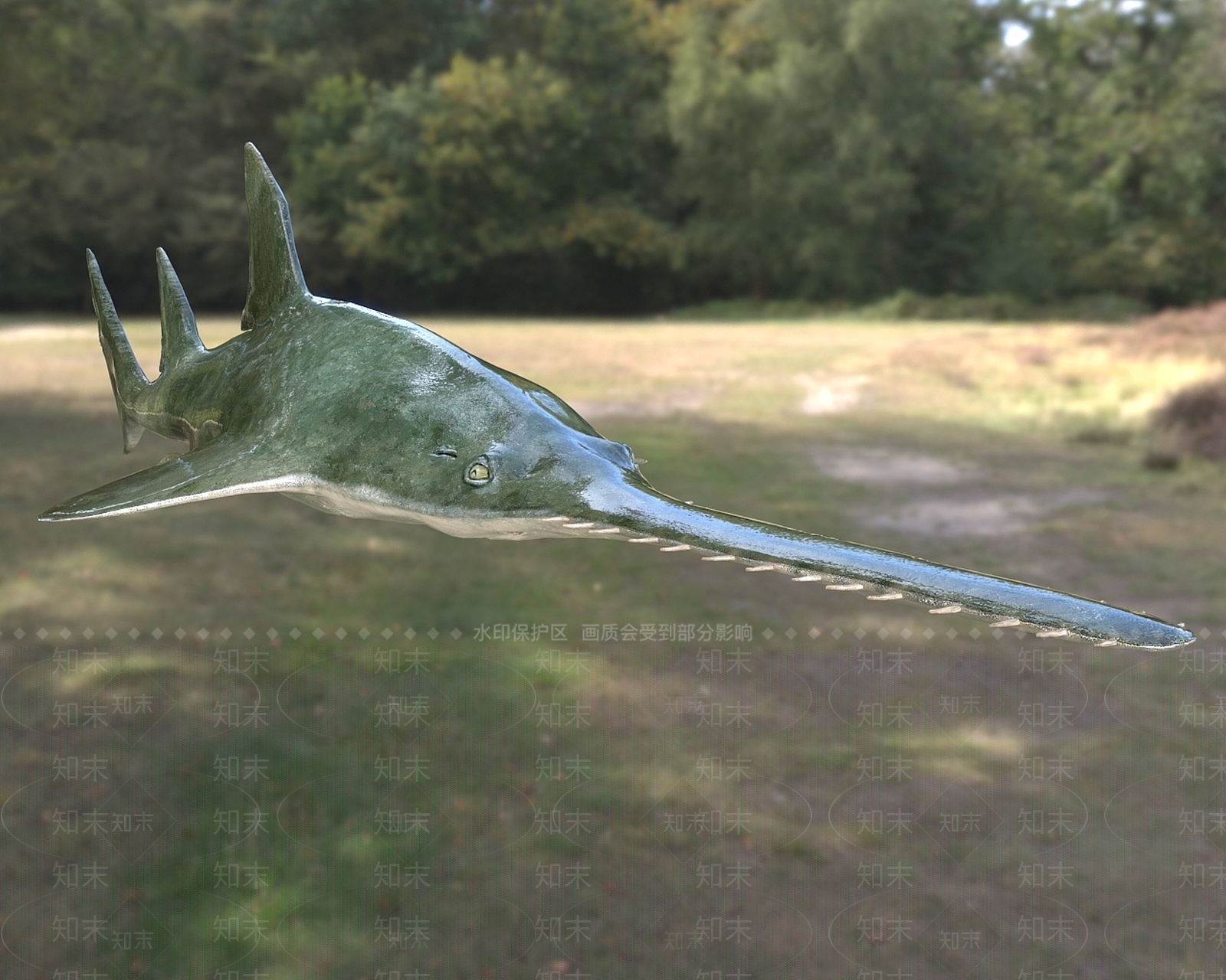 现代爬行类动物3D模型下载【ID:1192149310】
